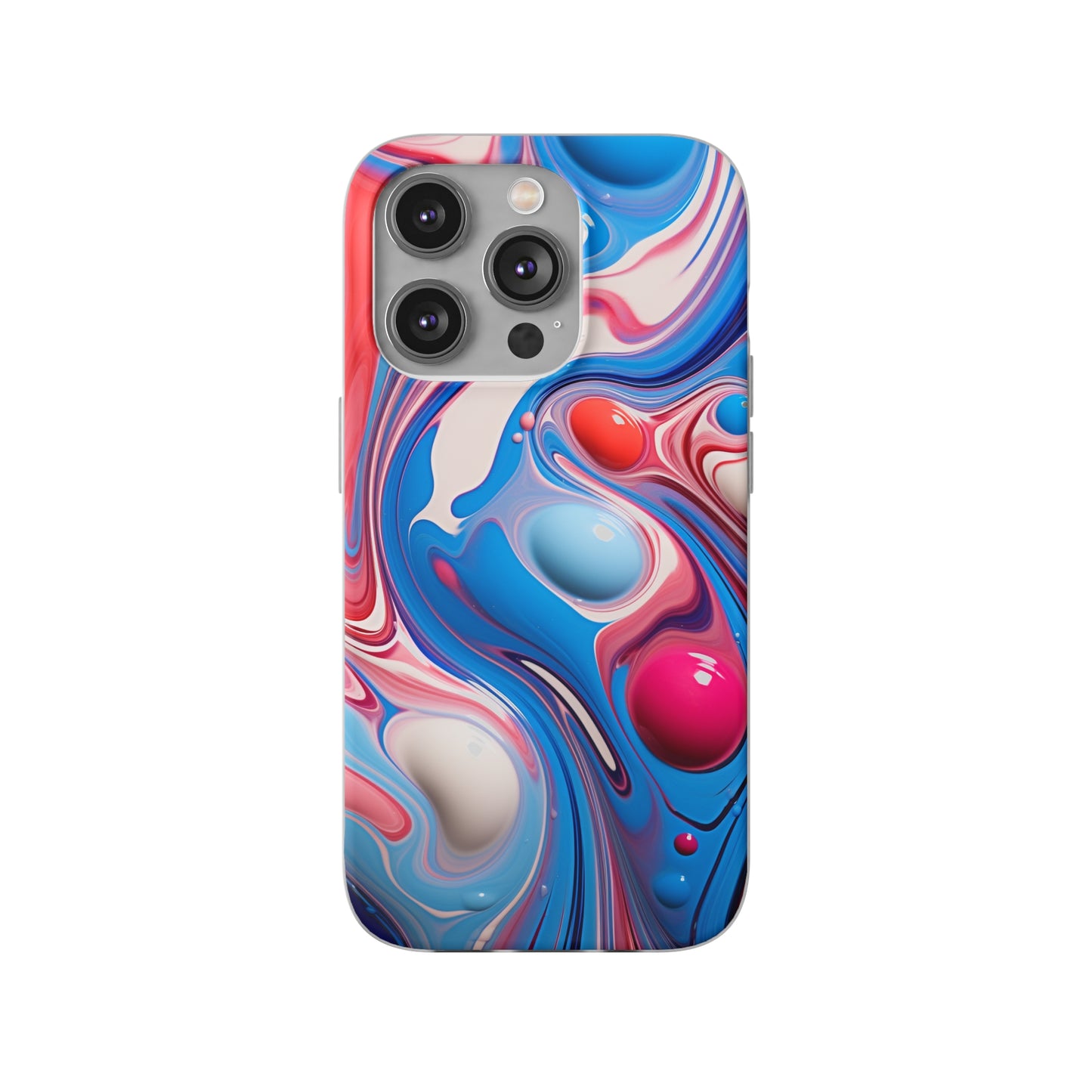 Colorful Marble Flex Case