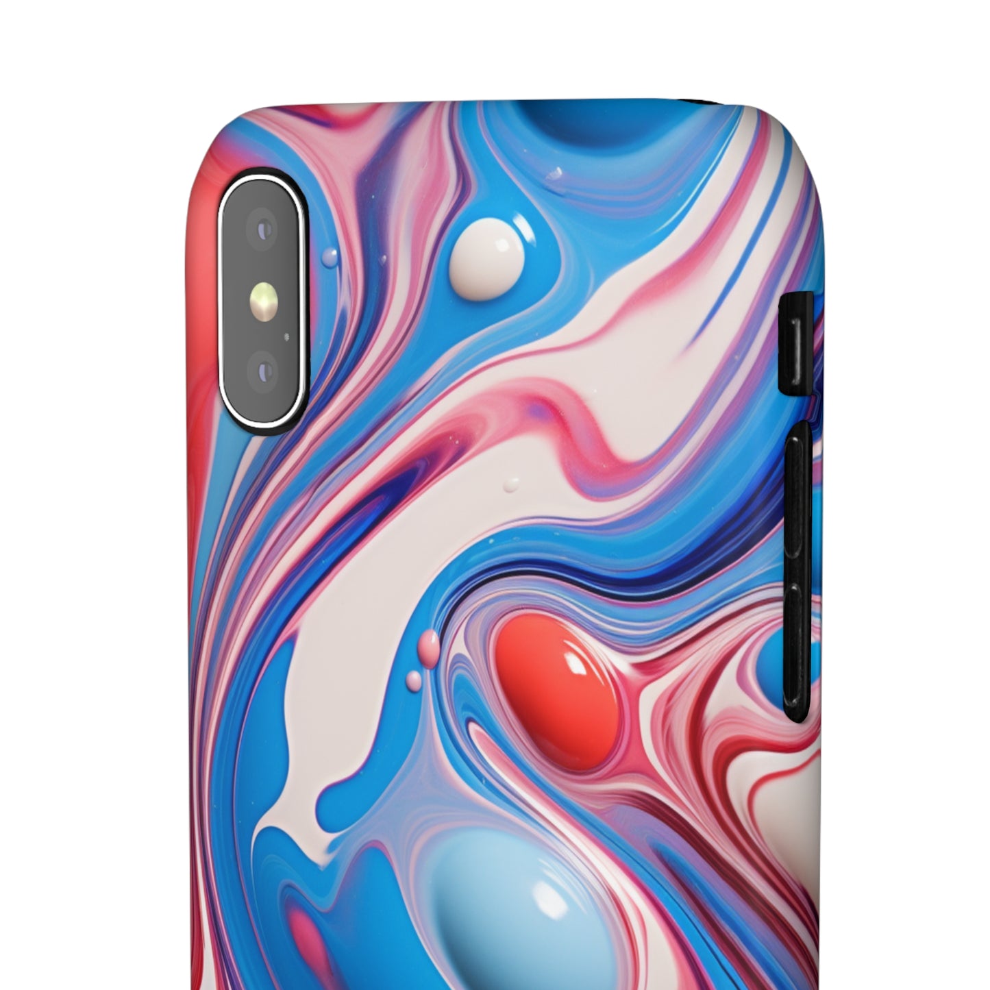 Colorful Marble Snap Case