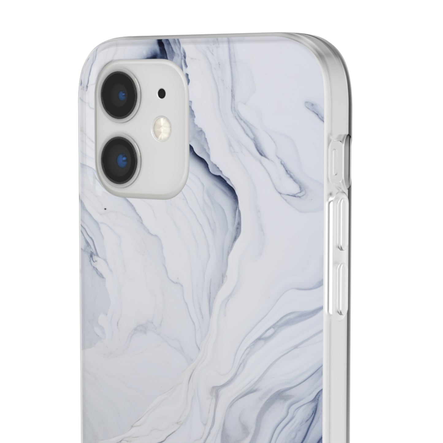 White Marble Flex Case