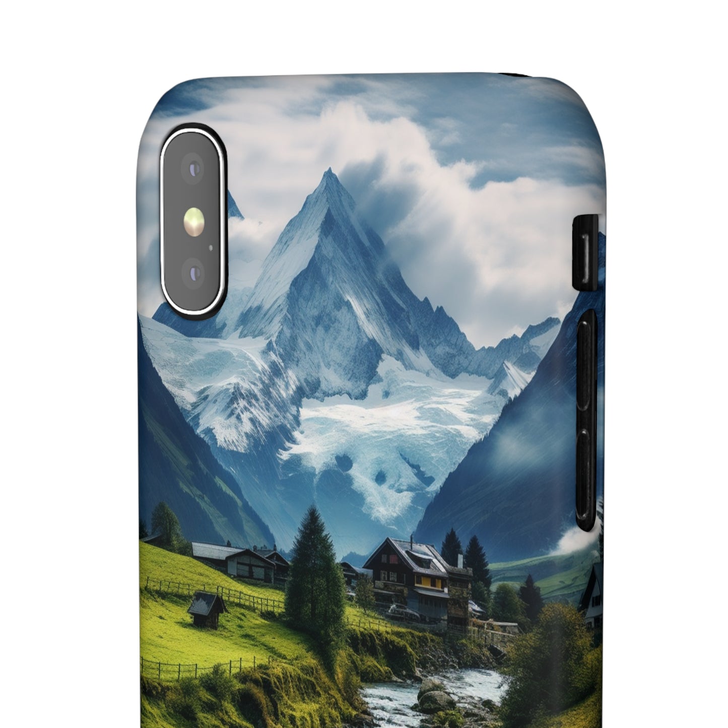 Swiss Alps Snap Case