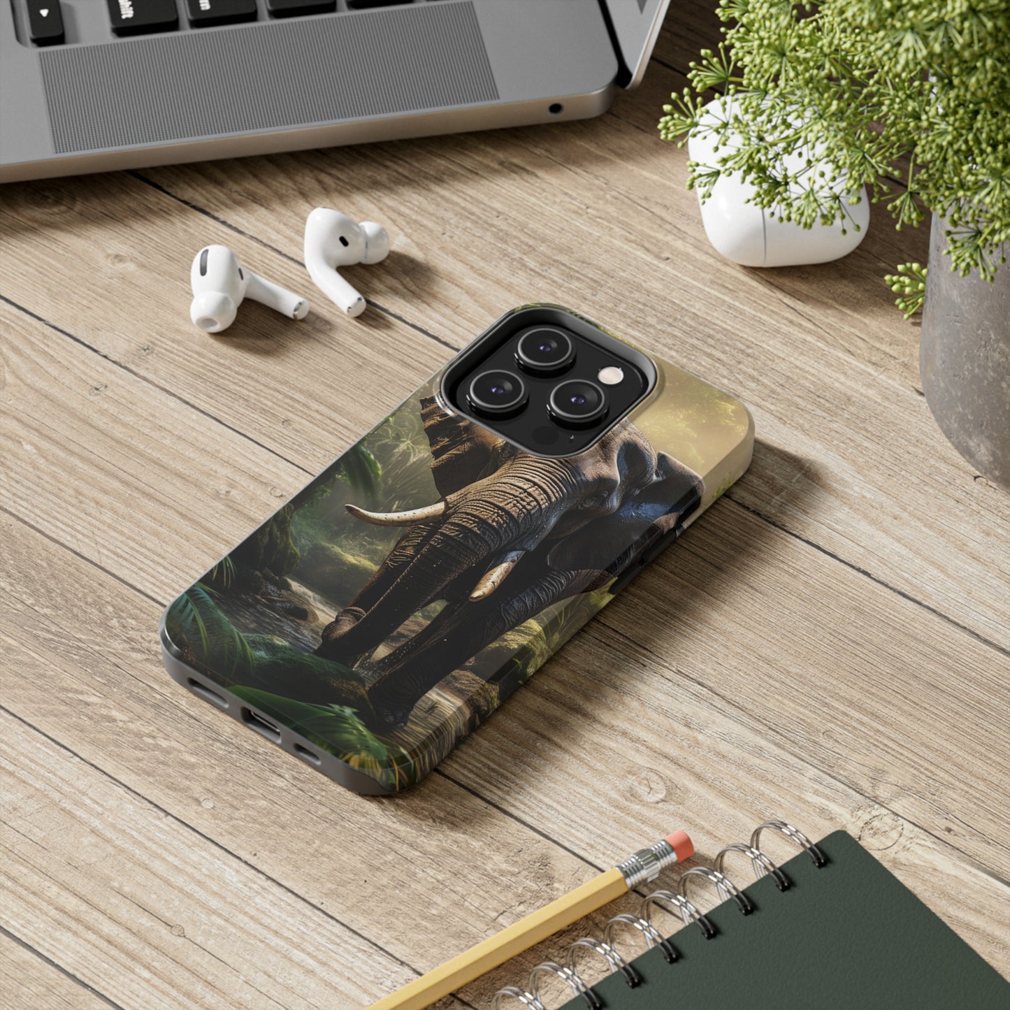 Jungle Elephant Tough Case