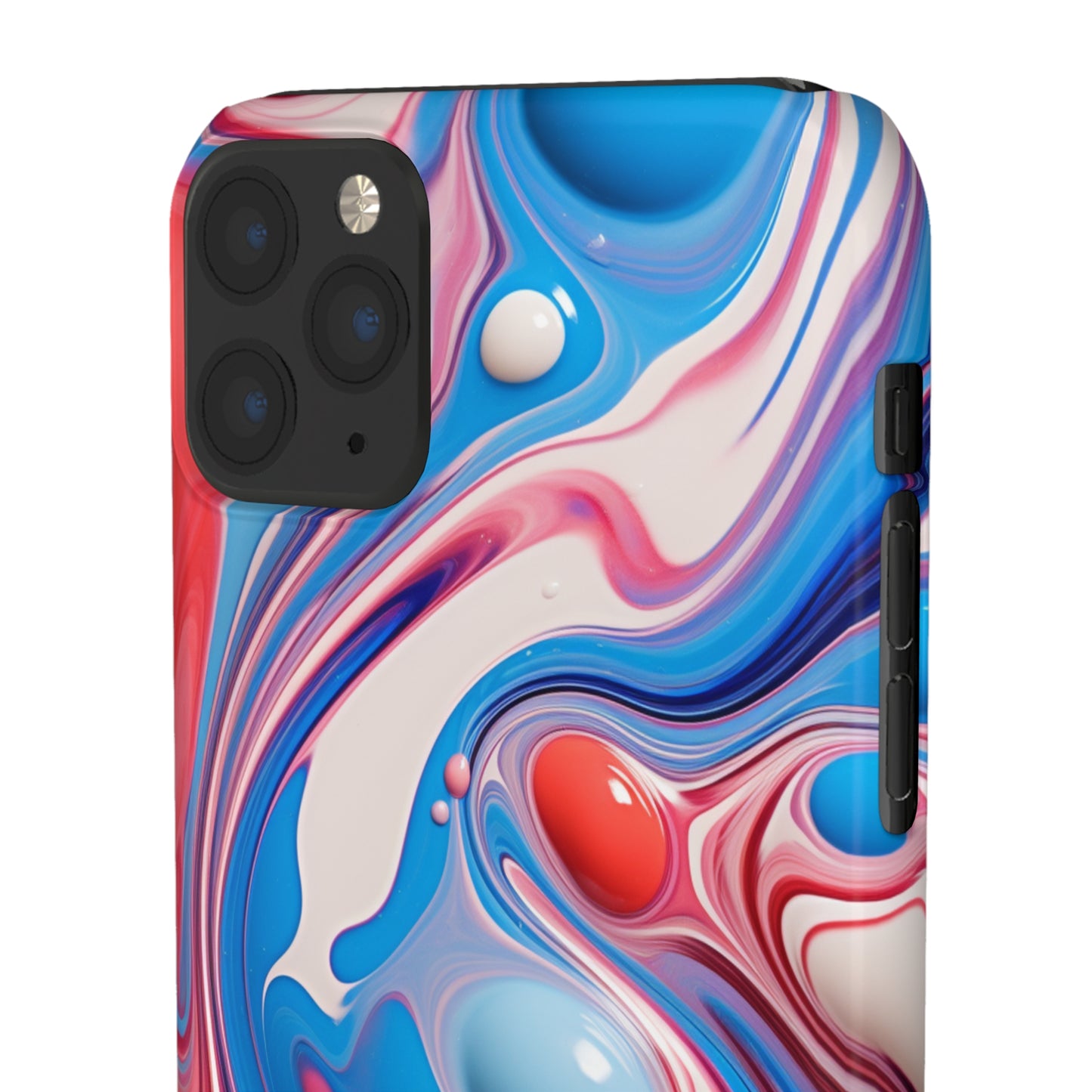 Colorful Marble Snap Case