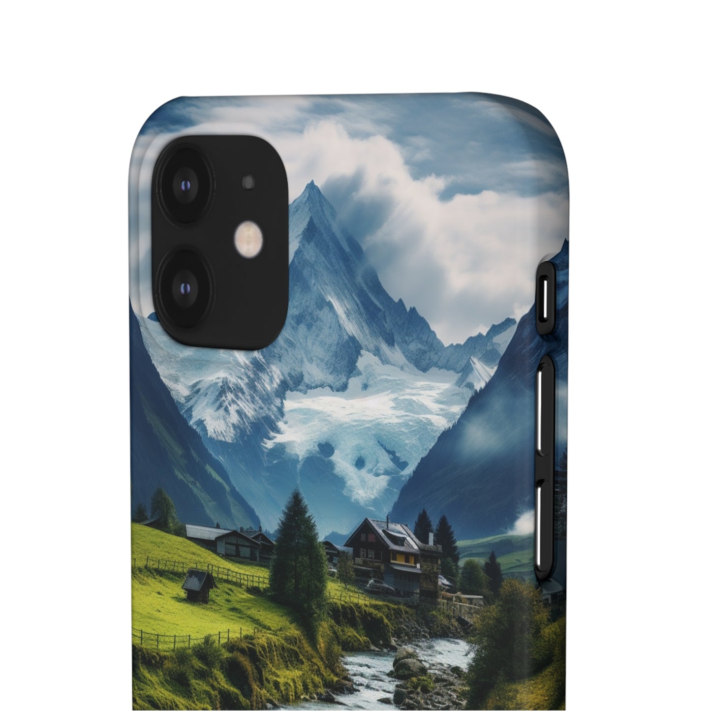 Swiss Alps Snap Case