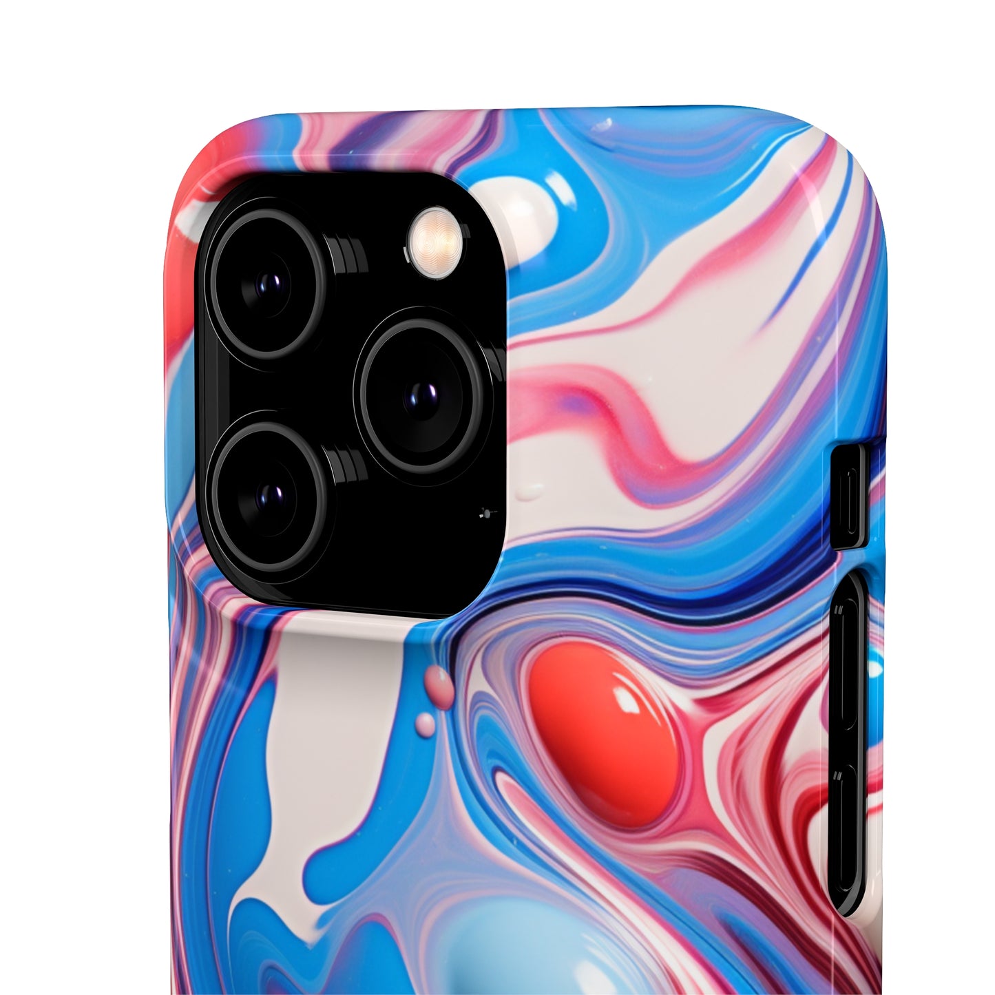 Colorful Marble Snap Case