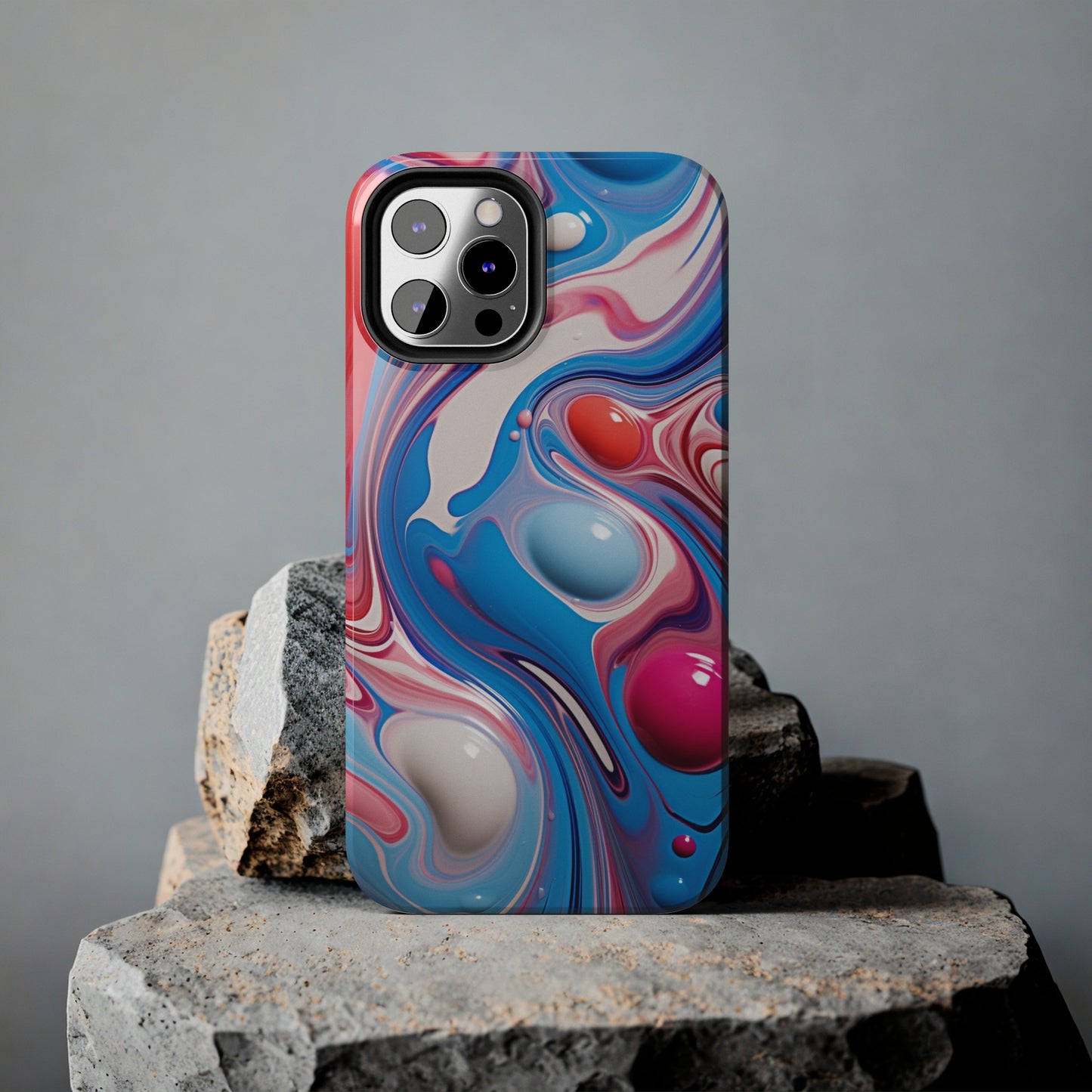 Colorful Marble Tough Case