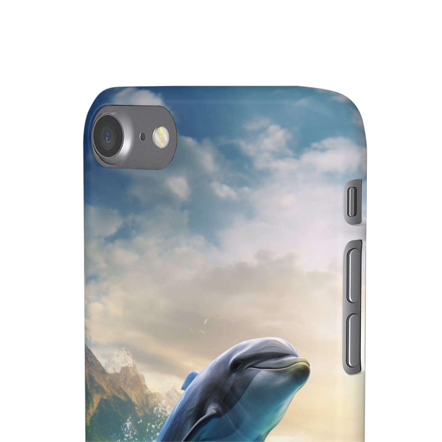 Jumping Dolphin Snap Case