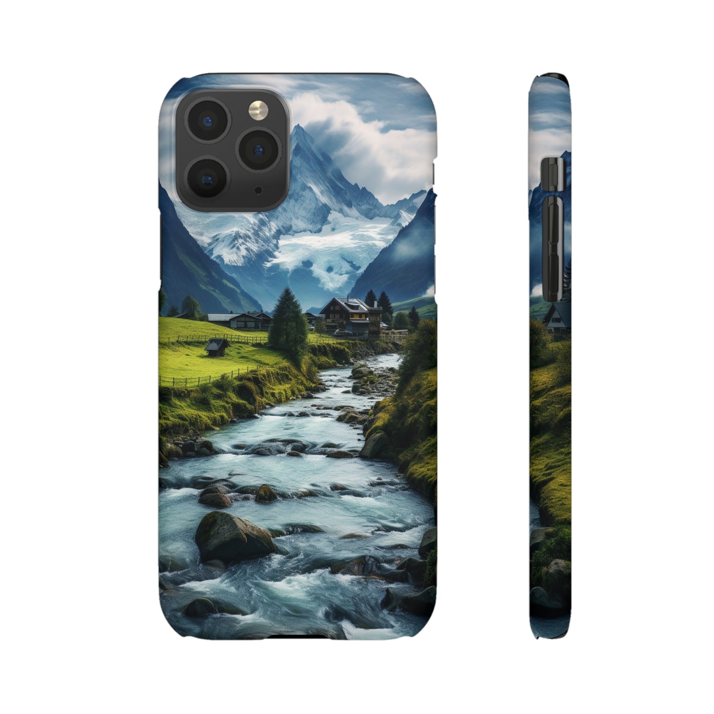 Swiss Alps Snap Case