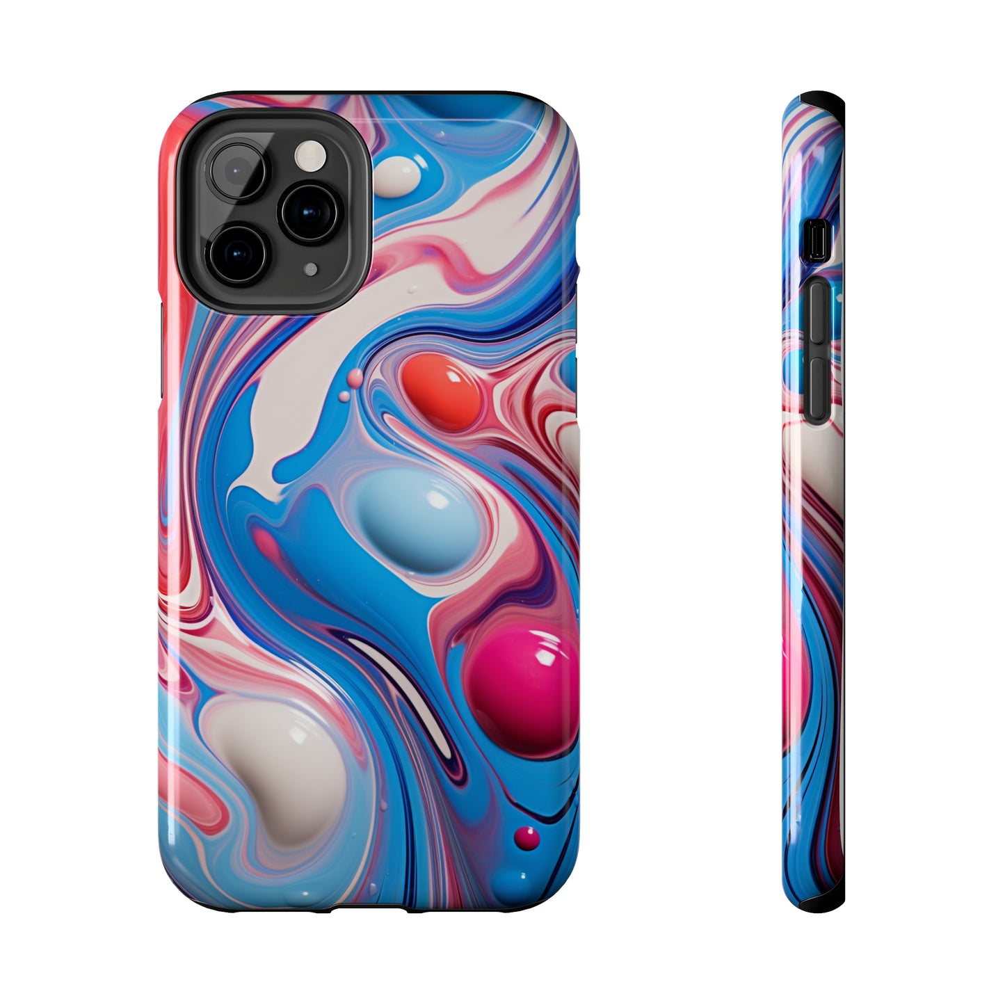 Colorful Marble Tough Case