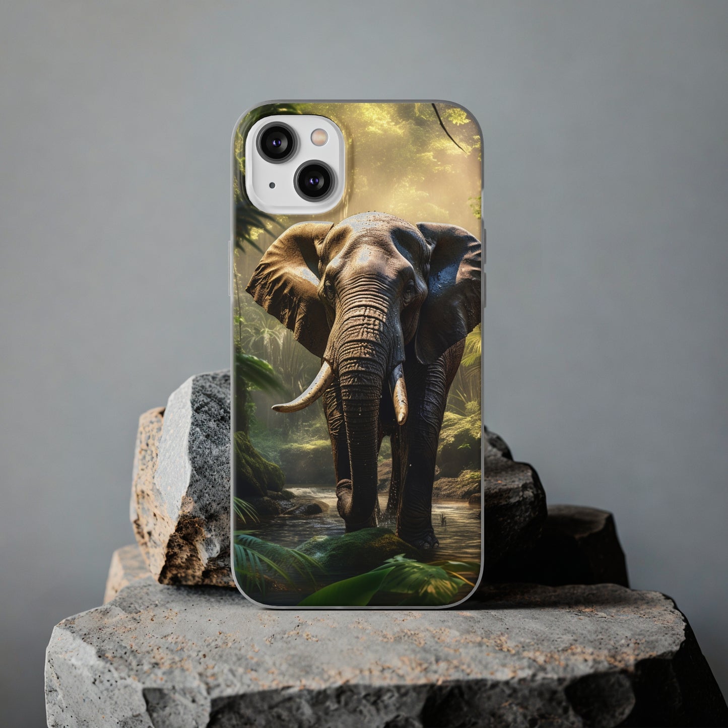 Jungle Elephant Flex Case