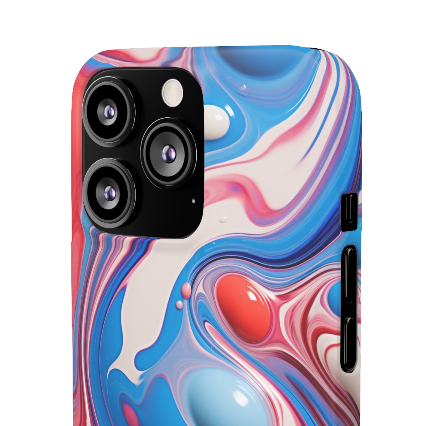 Colorful Marble Snap Case