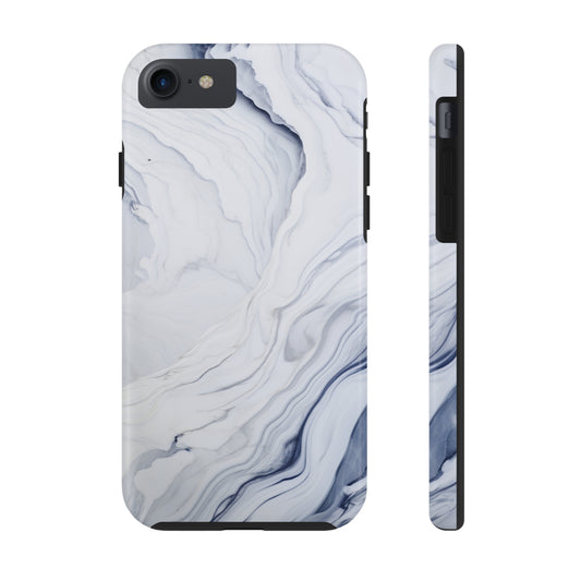 White Marble Tough Case