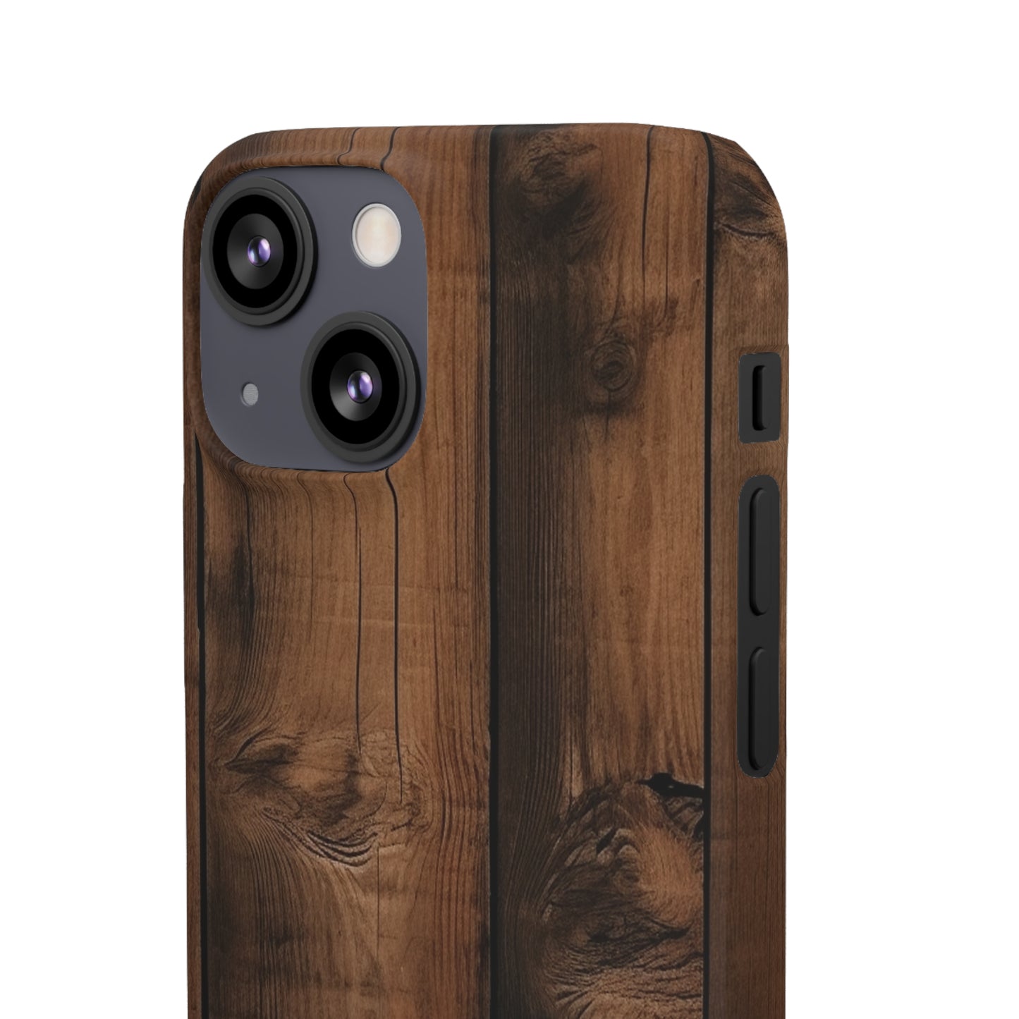 Rustic Wood Snap Case