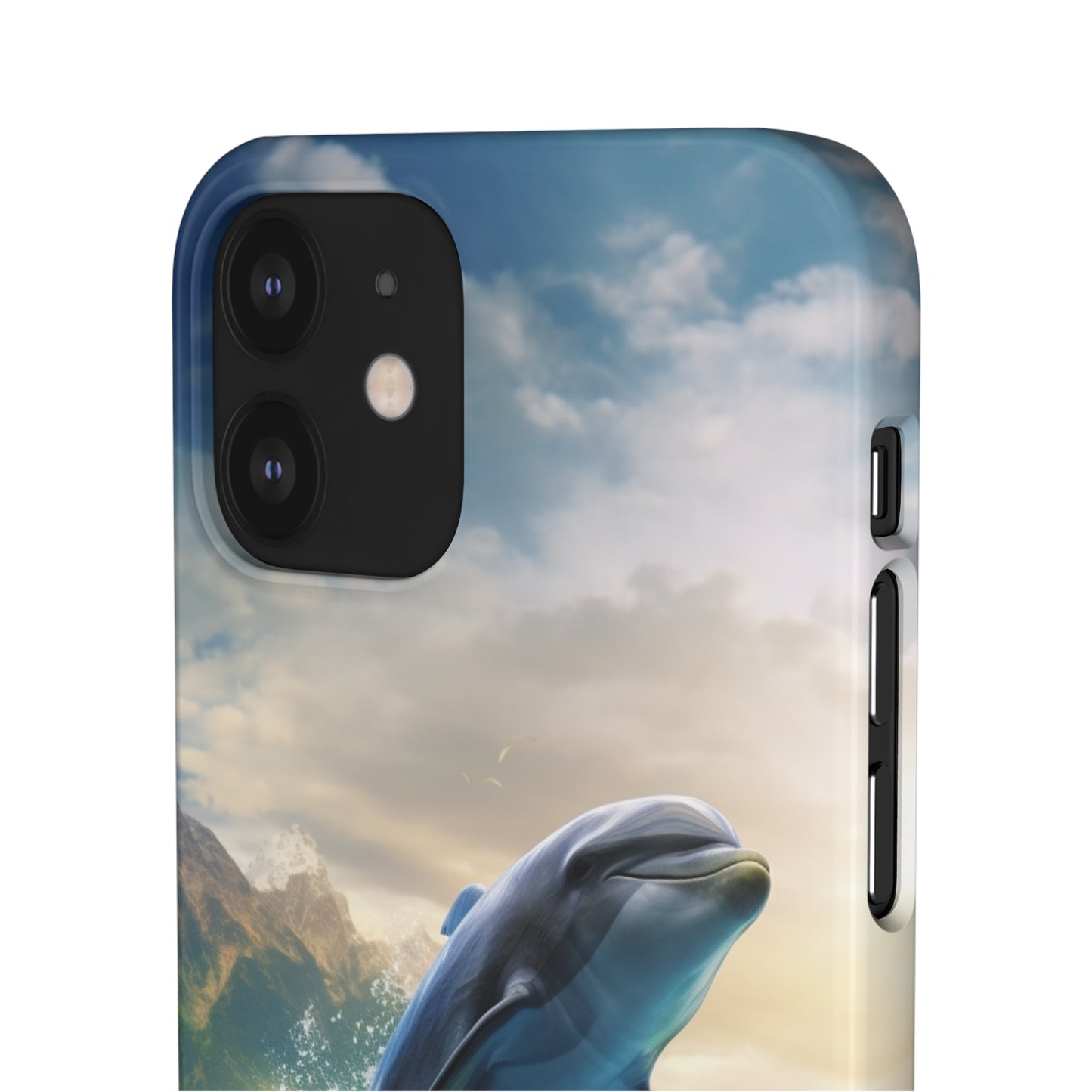 Jumping Dolphin Snap Case