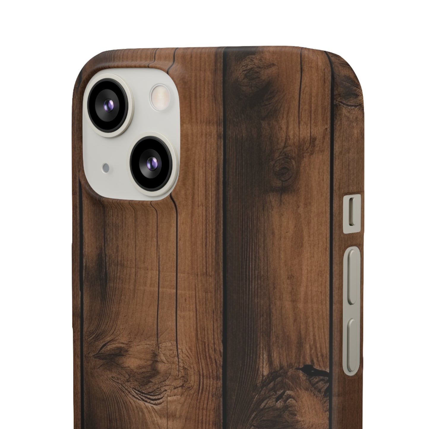 Rustic Wood Snap Case