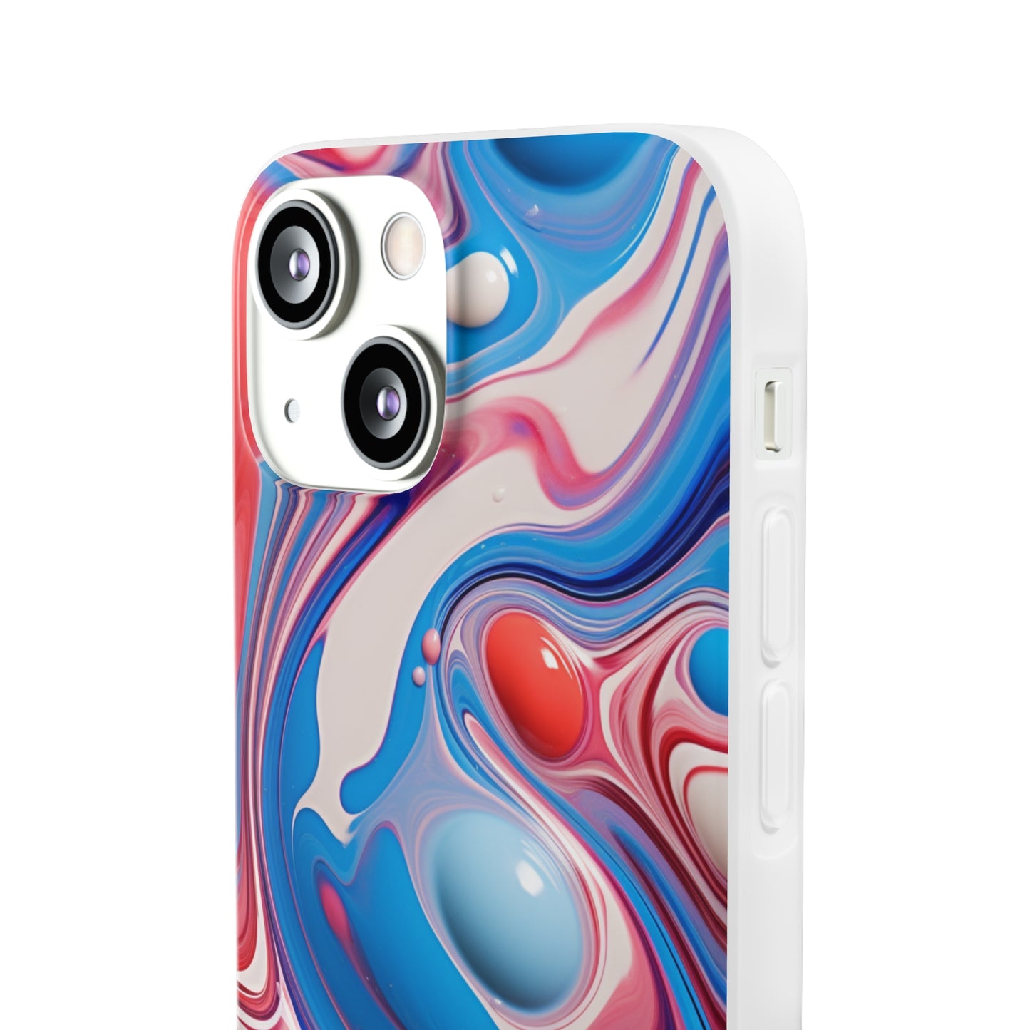 Colorful Marble Flex Case