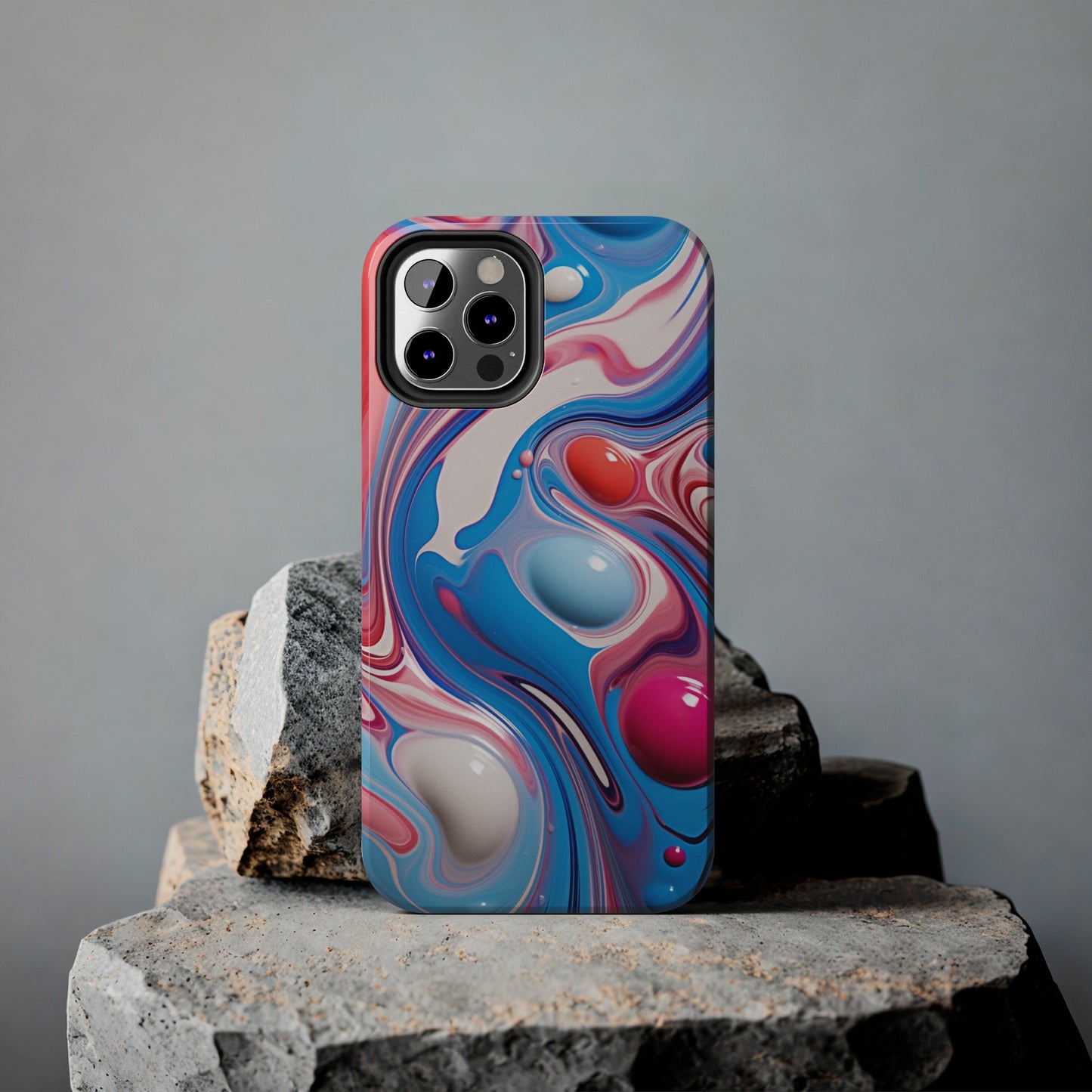 Colorful Marble Tough Case