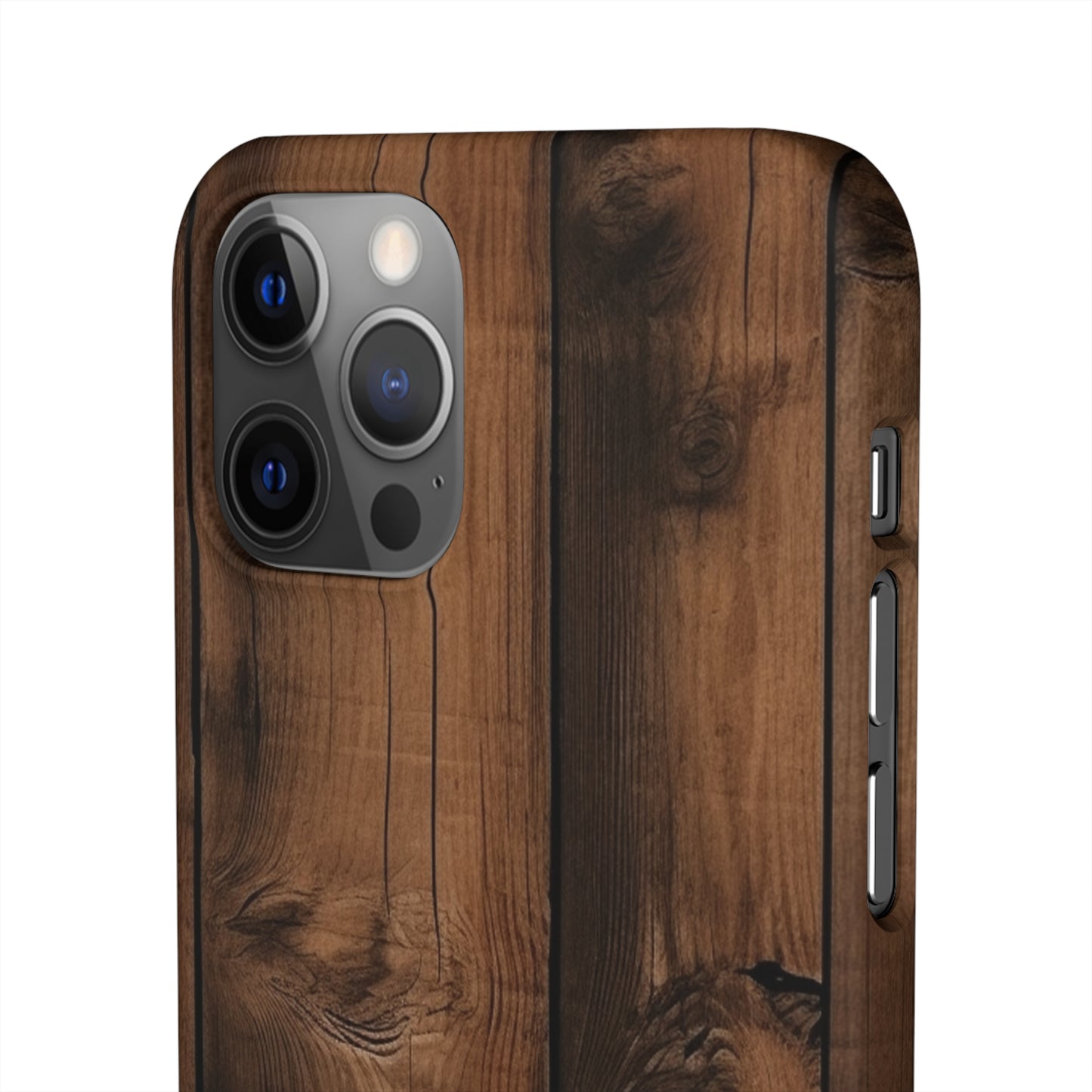 Rustic Wood Snap Case