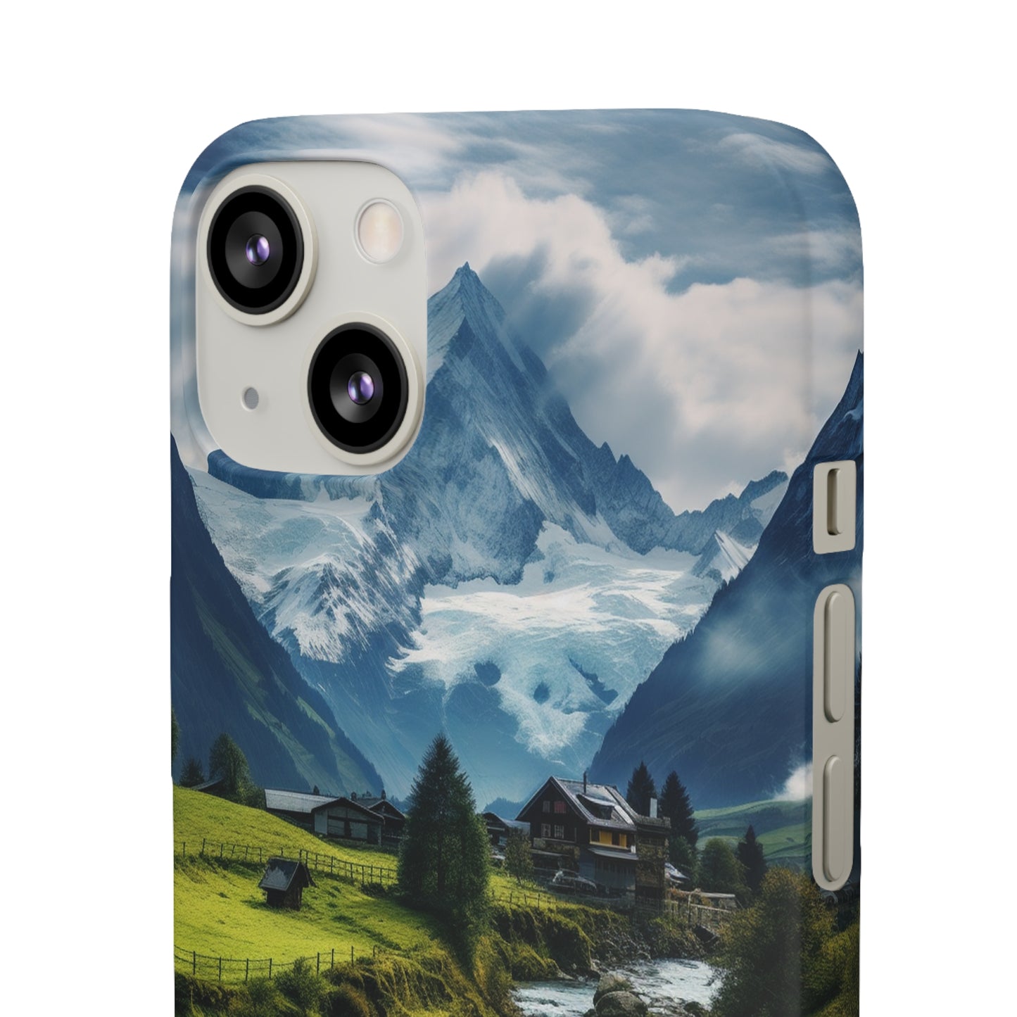 Swiss Alps Snap Case