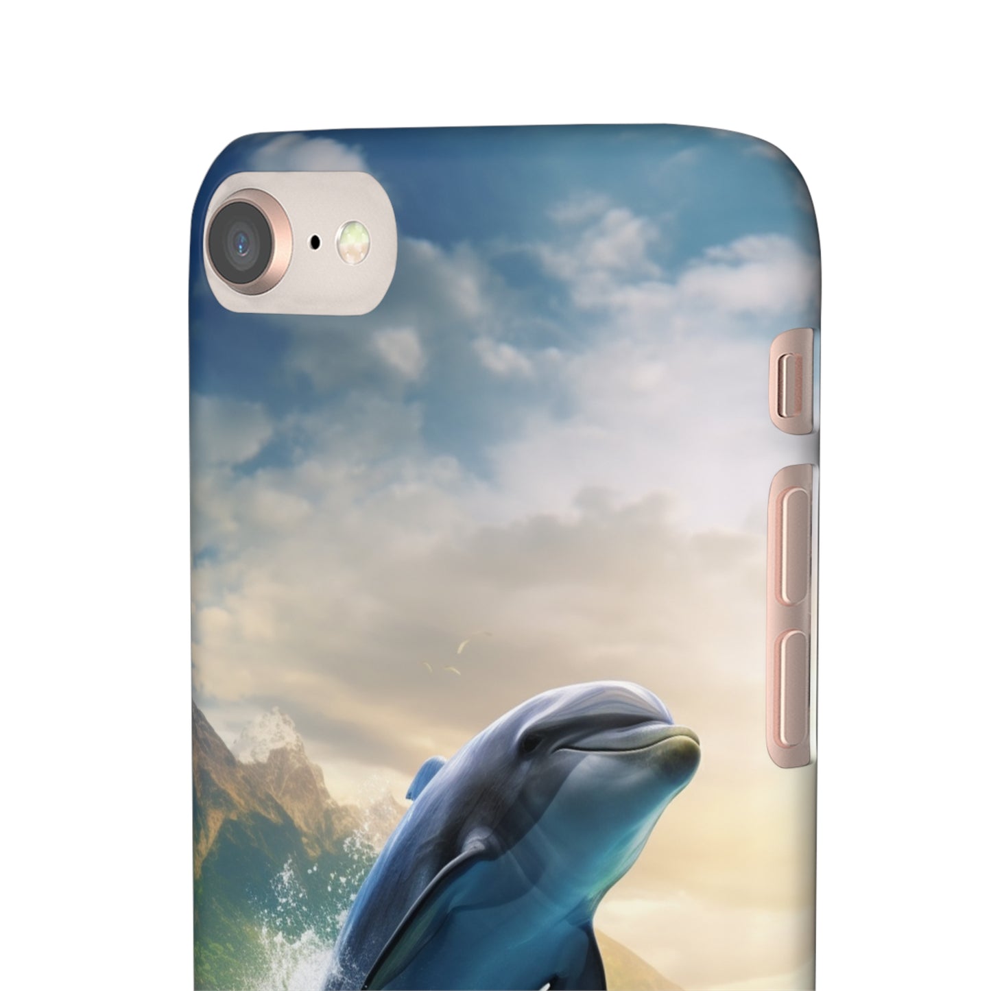 Jumping Dolphin Snap Case