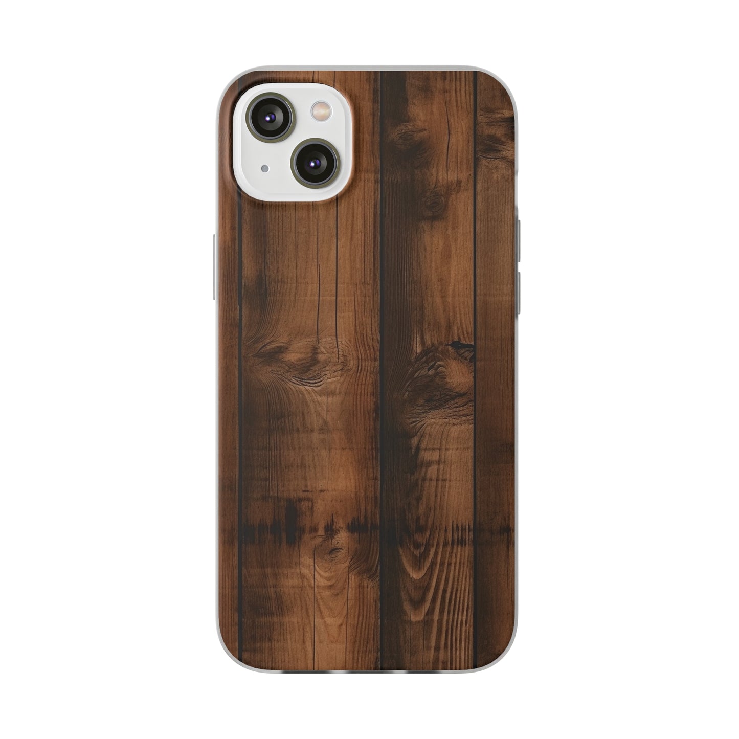 Rustic Wood Flex Case