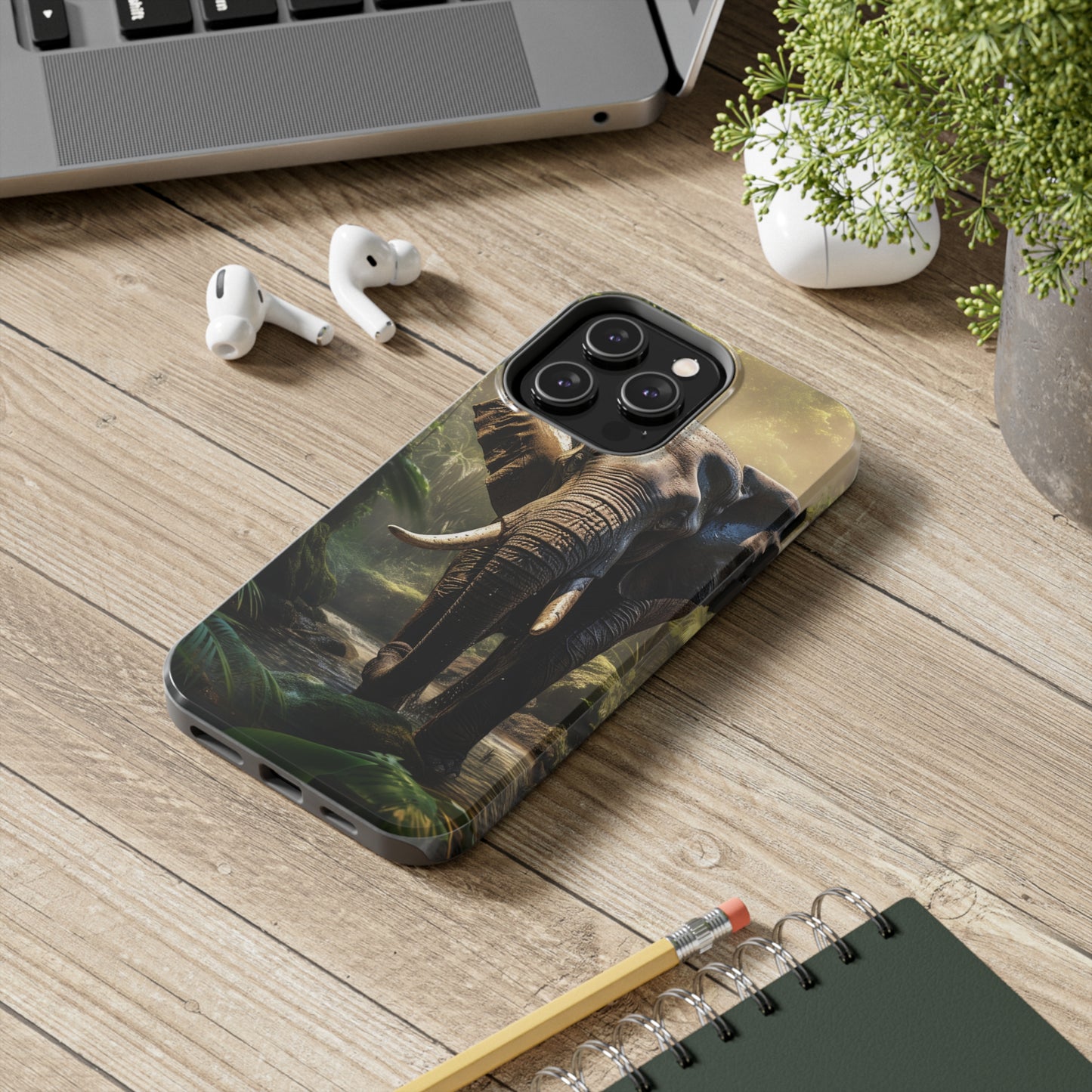 Jungle Elephant Tough Case