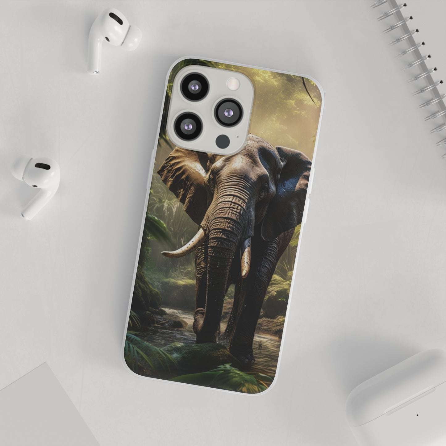 Jungle Elephant Flex Case