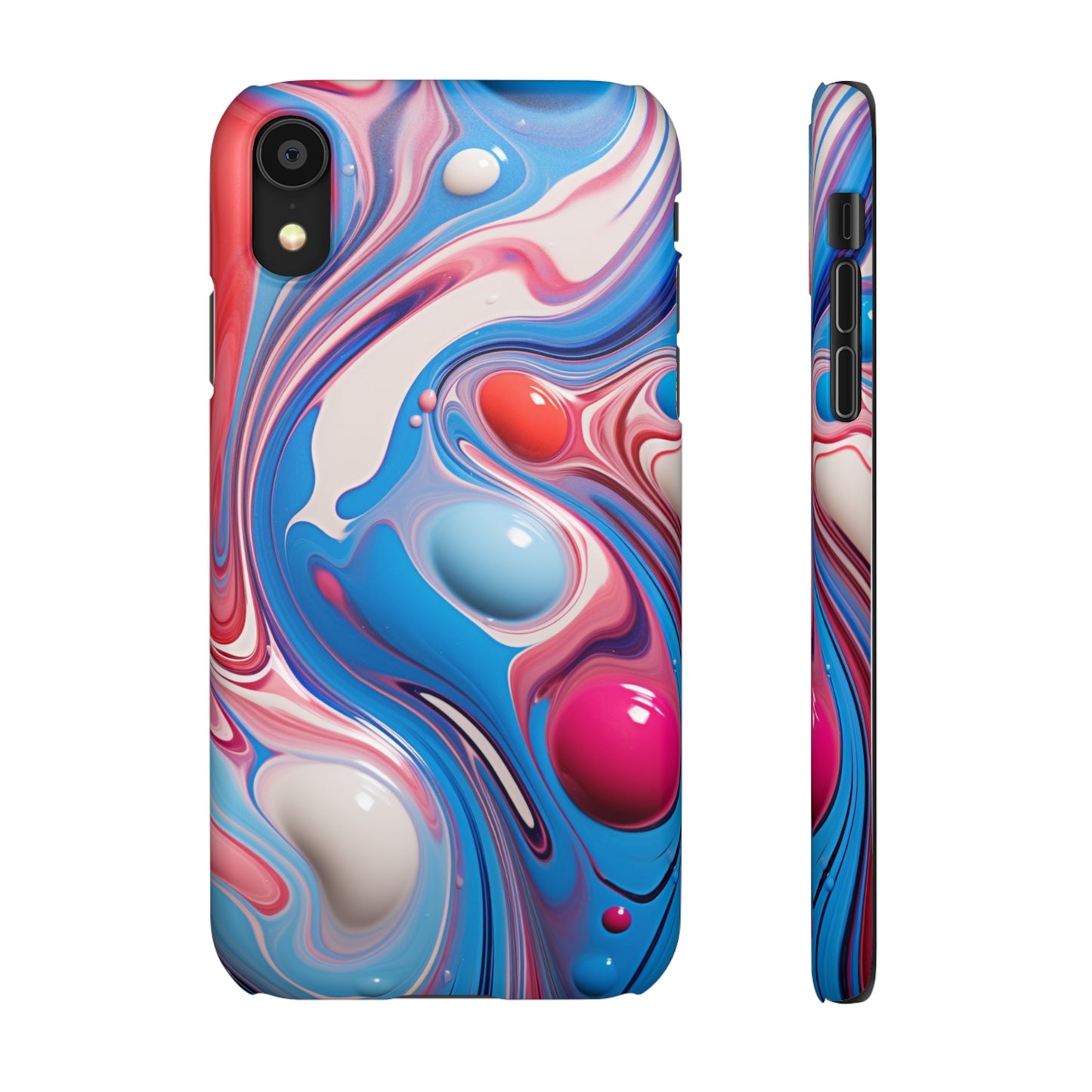 Colorful Marble Snap Case