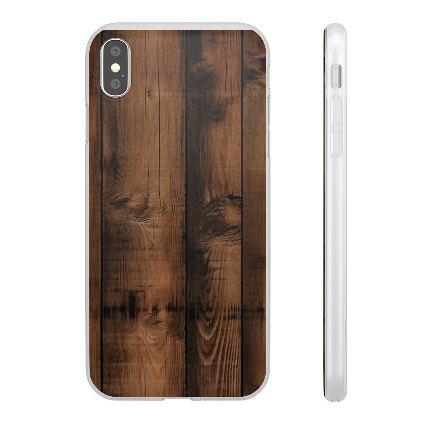 Rustic Wood Flex Case