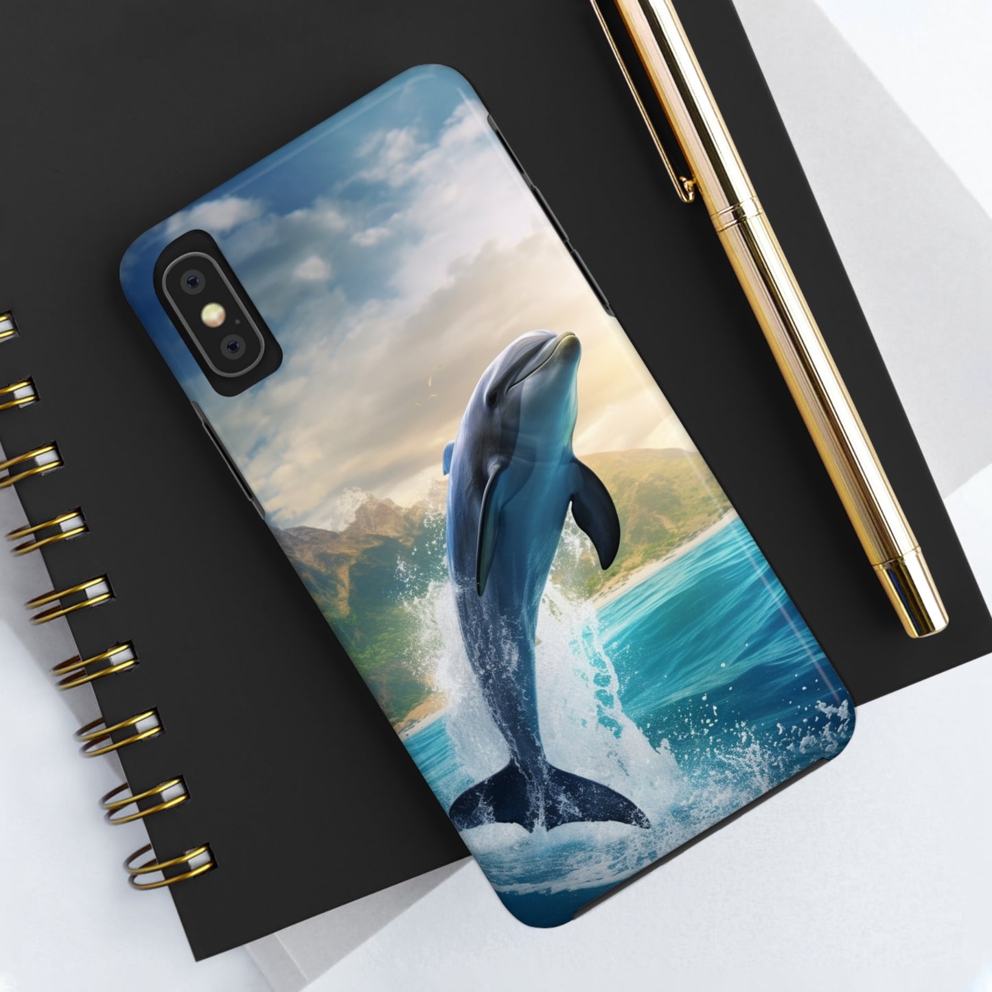 Jumping Dolphin Tough Case