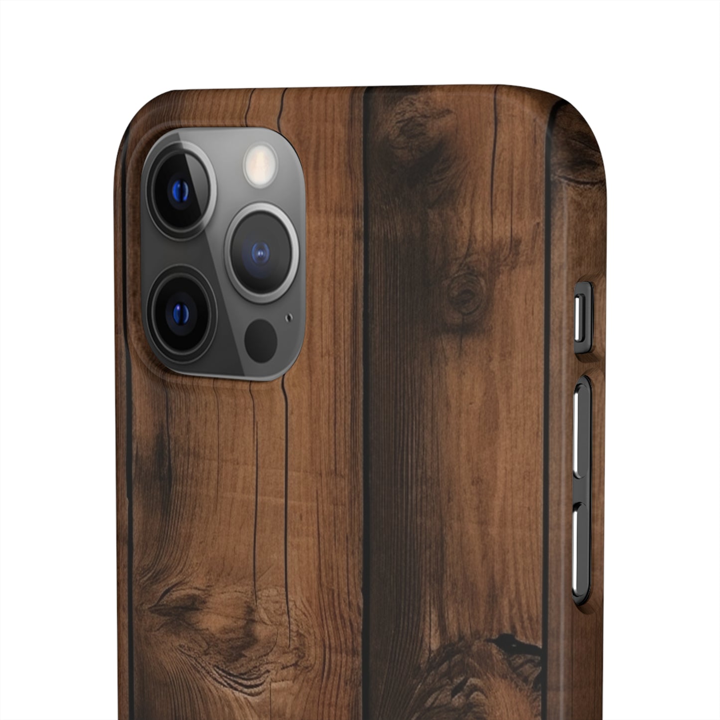 Rustic Wood Snap Case