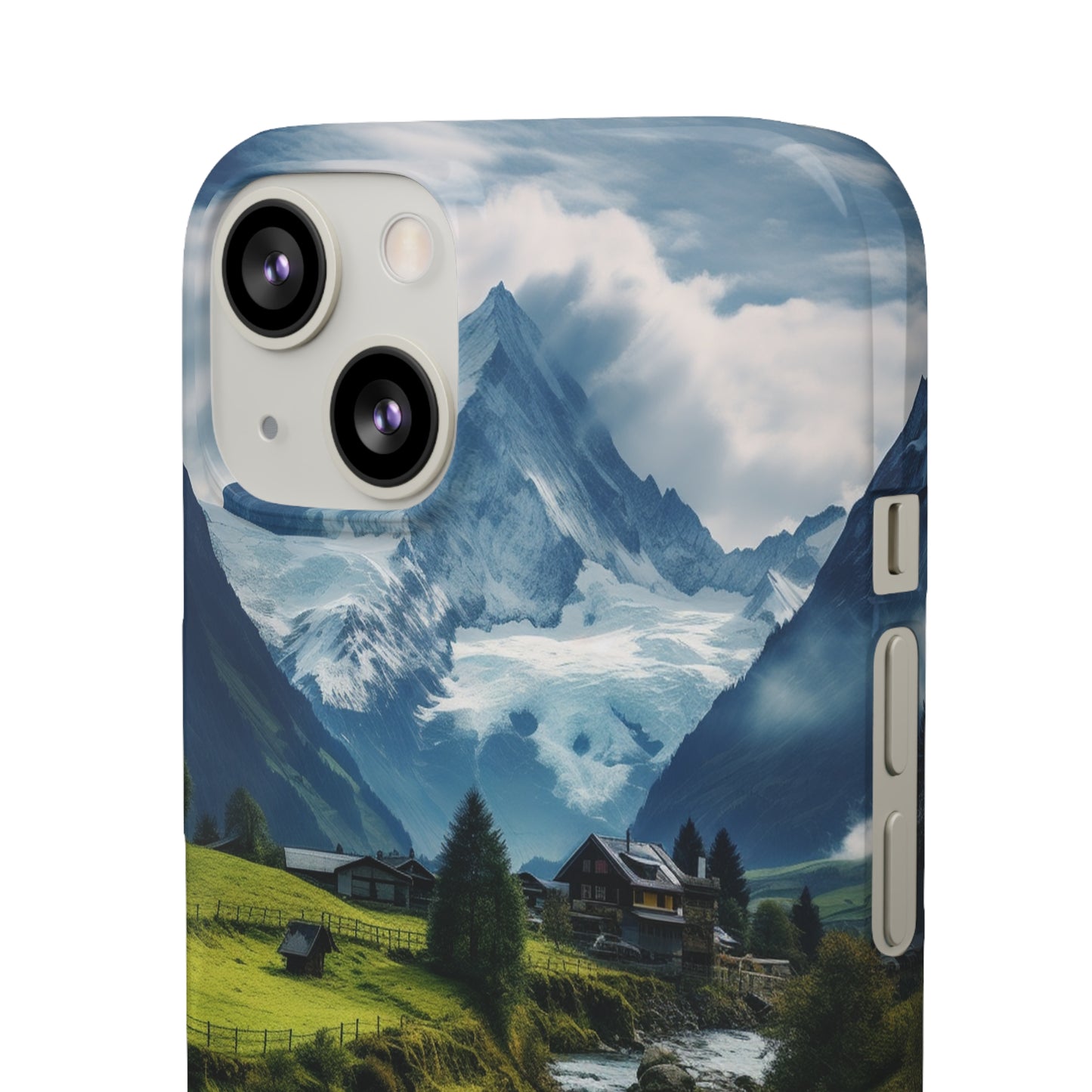 Swiss Alps Snap Case