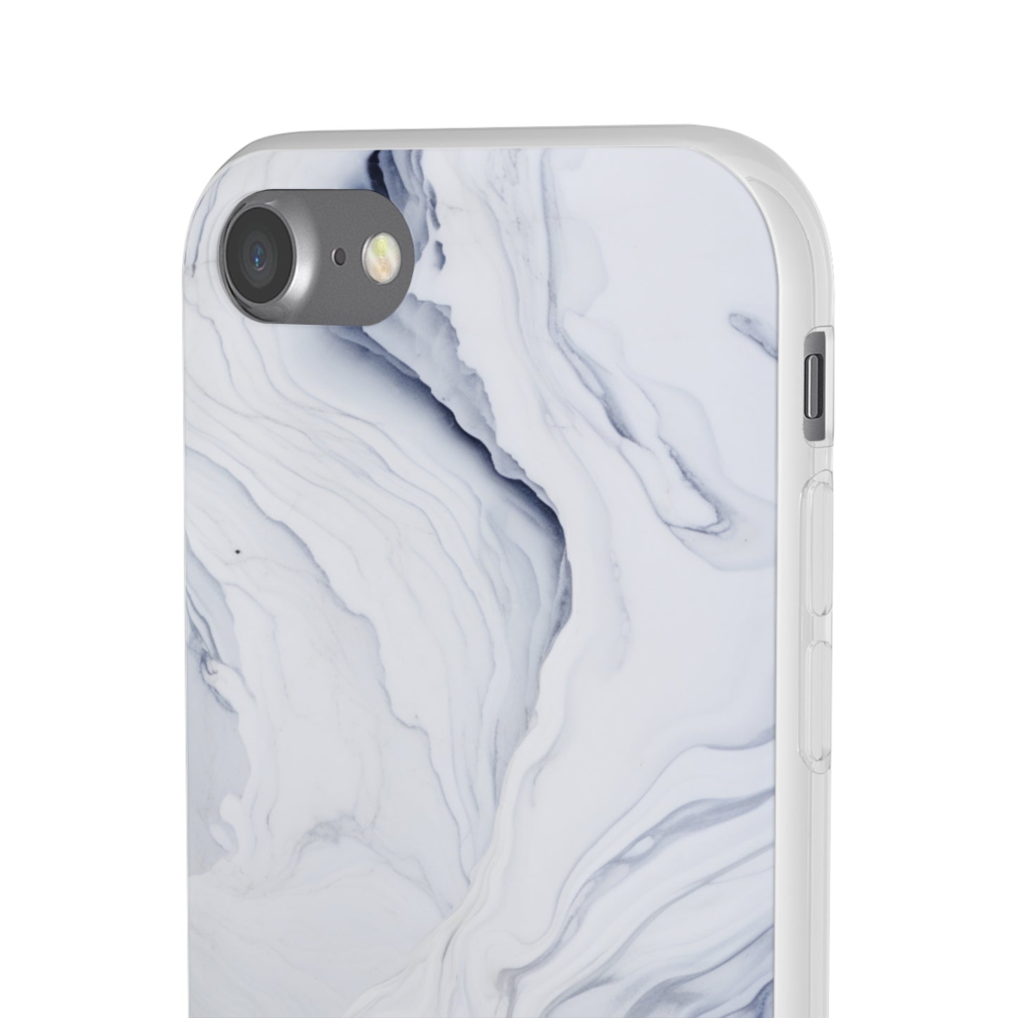 White Marble Flex Case