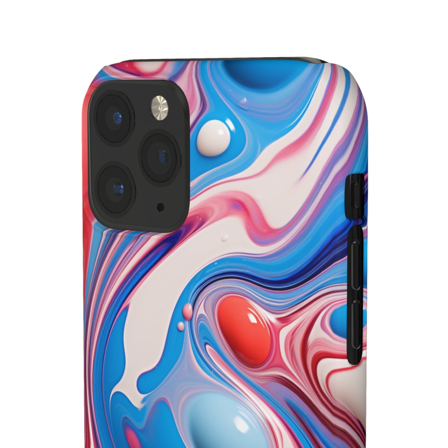 Colorful Marble Snap Case