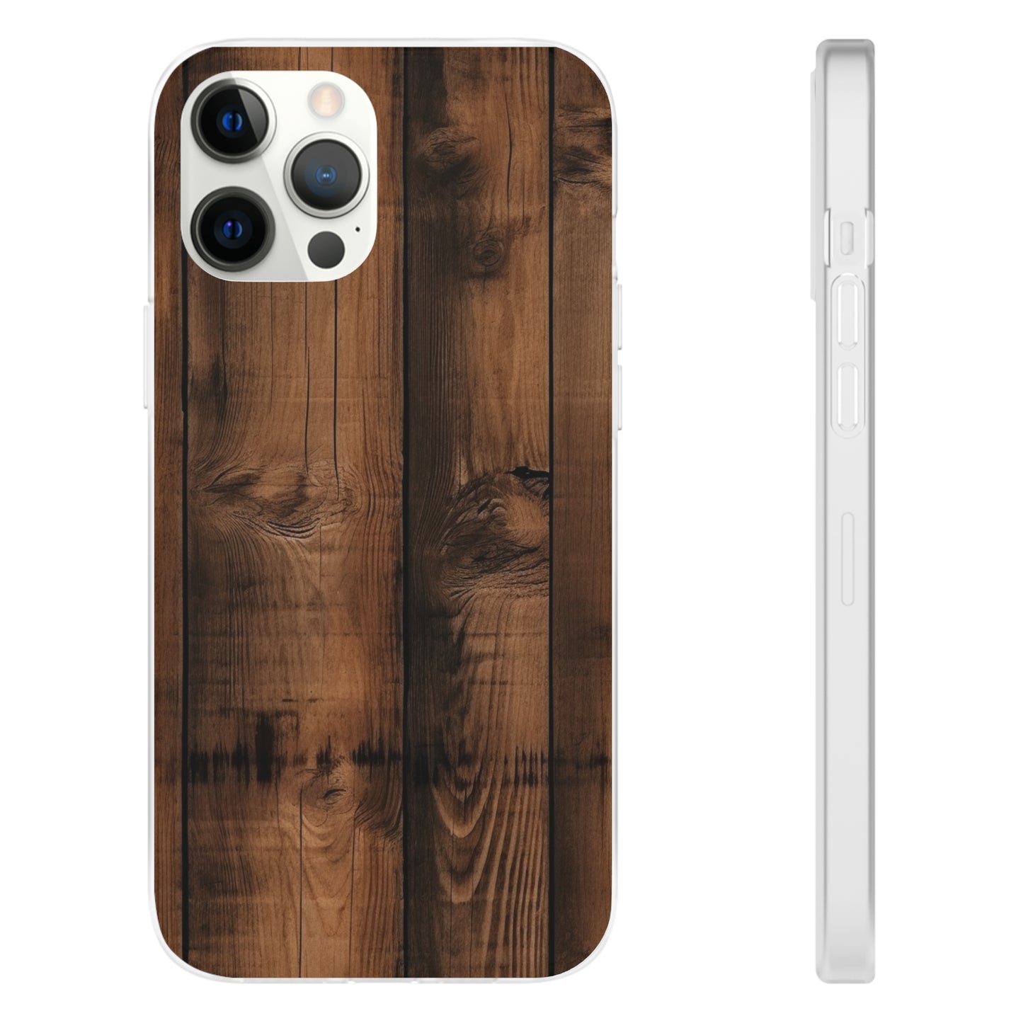 Rustic Wood Flex Case