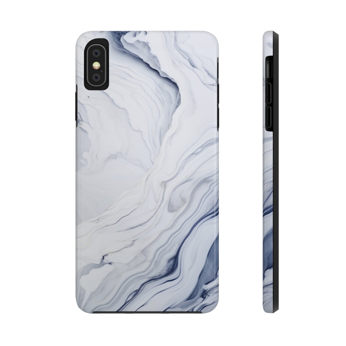 White Marble Tough Case