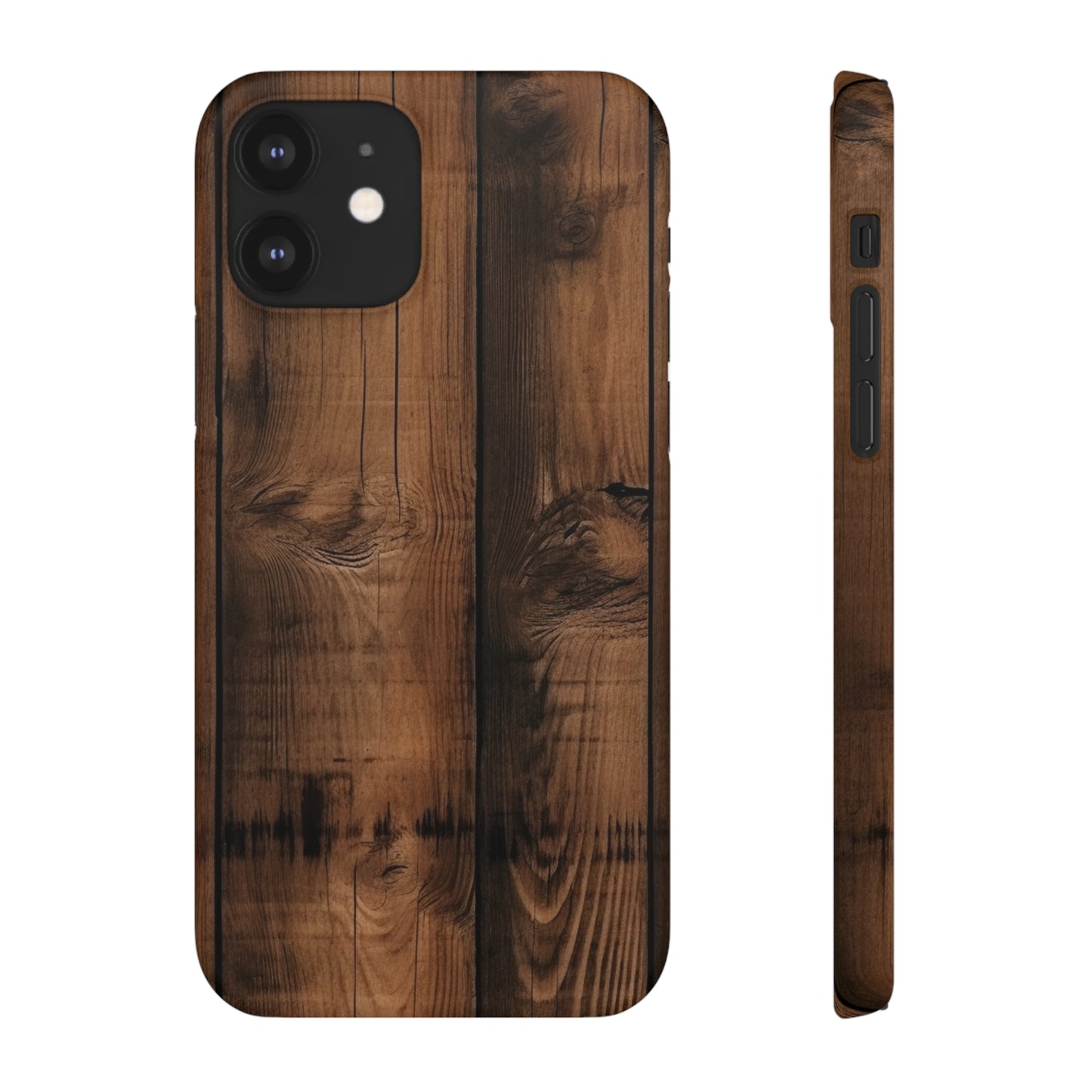 Rustic Wood Snap Case