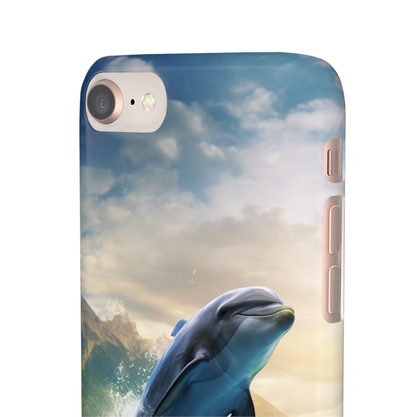 Jumping Dolphin Snap Case