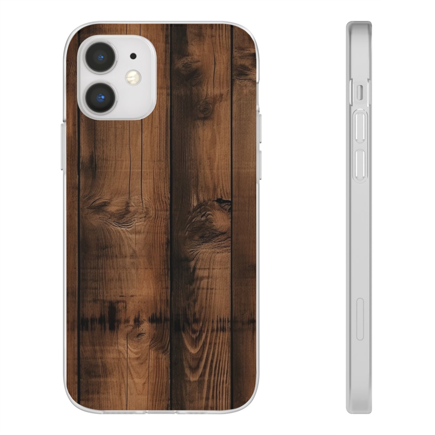 Rustic Wood Flex Case