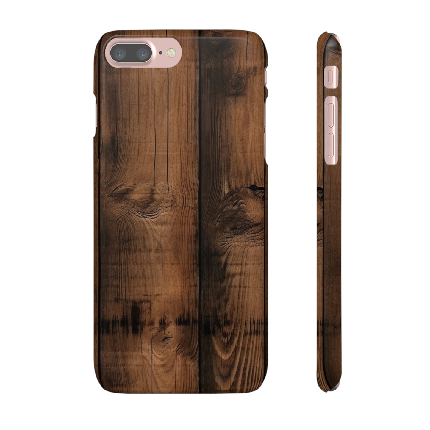 Rustic Wood Snap Case