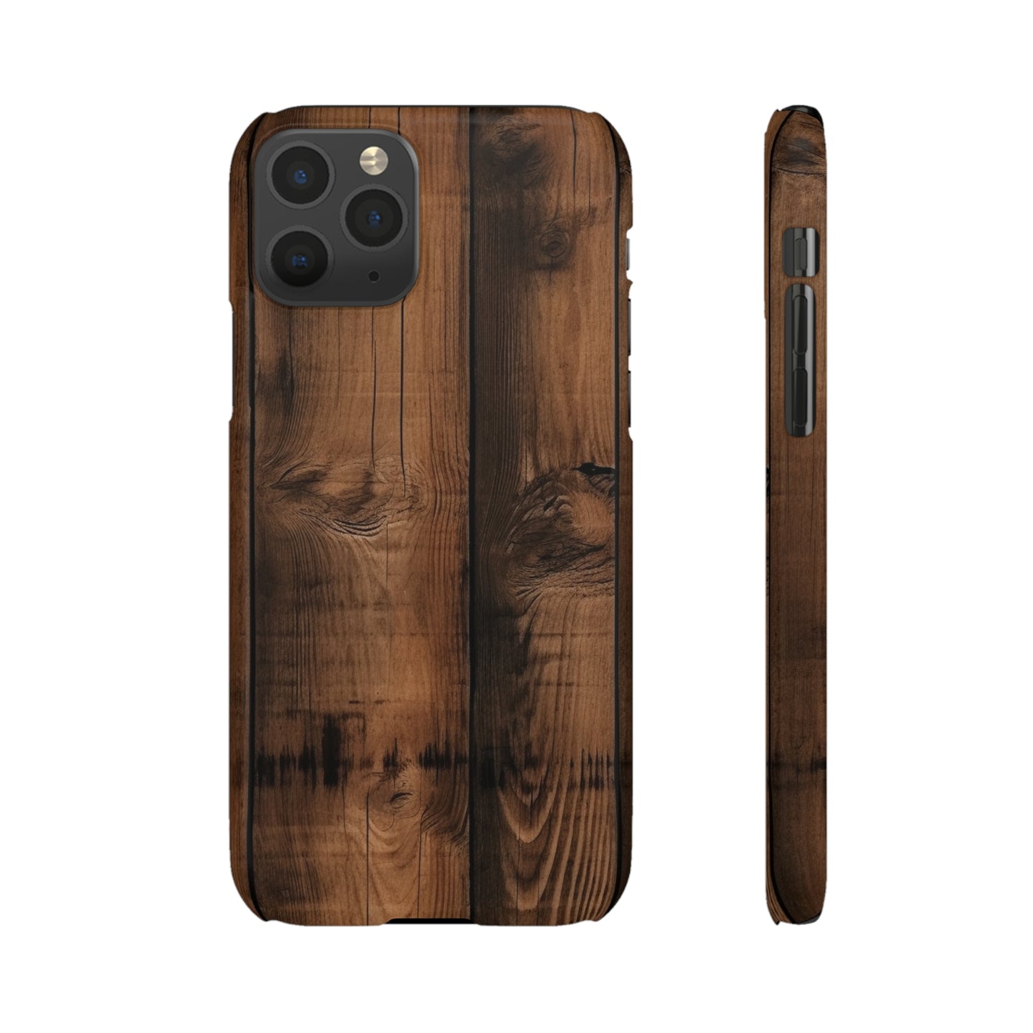 Rustic Wood Snap Case