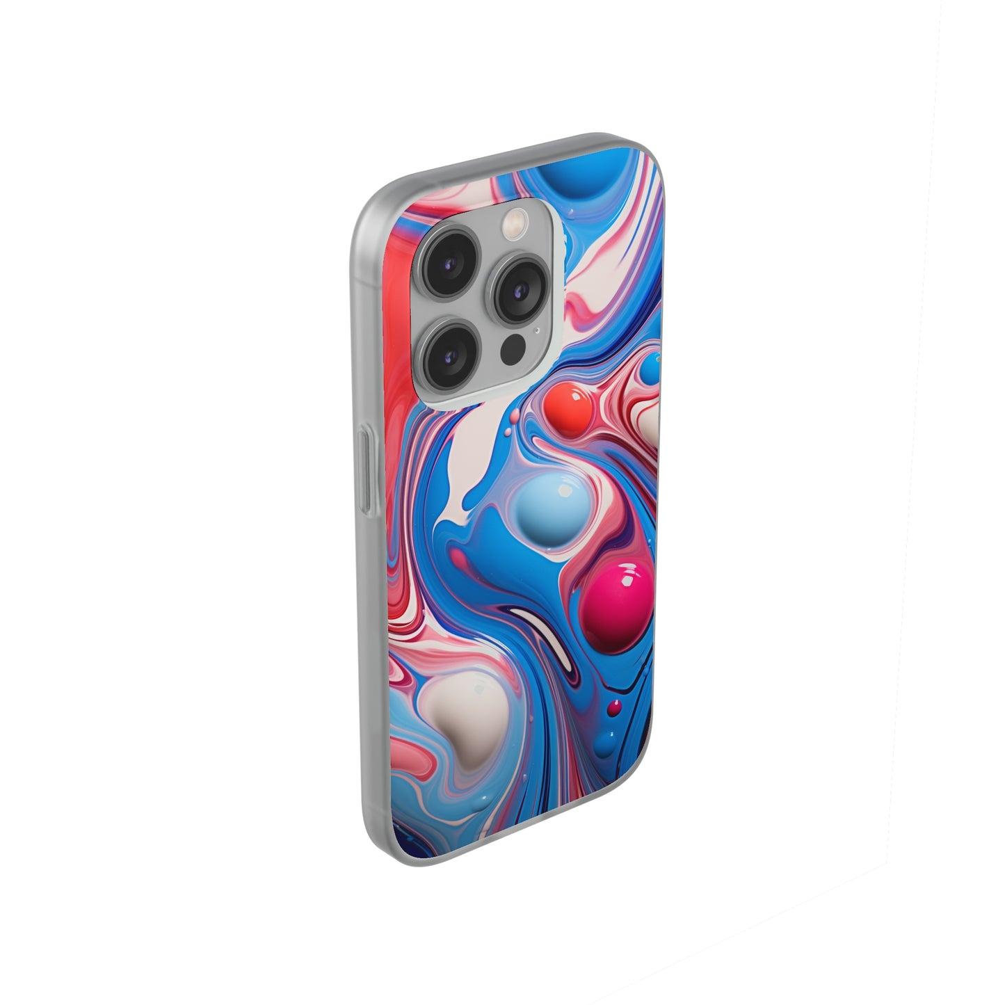 Colorful Marble Flex Case