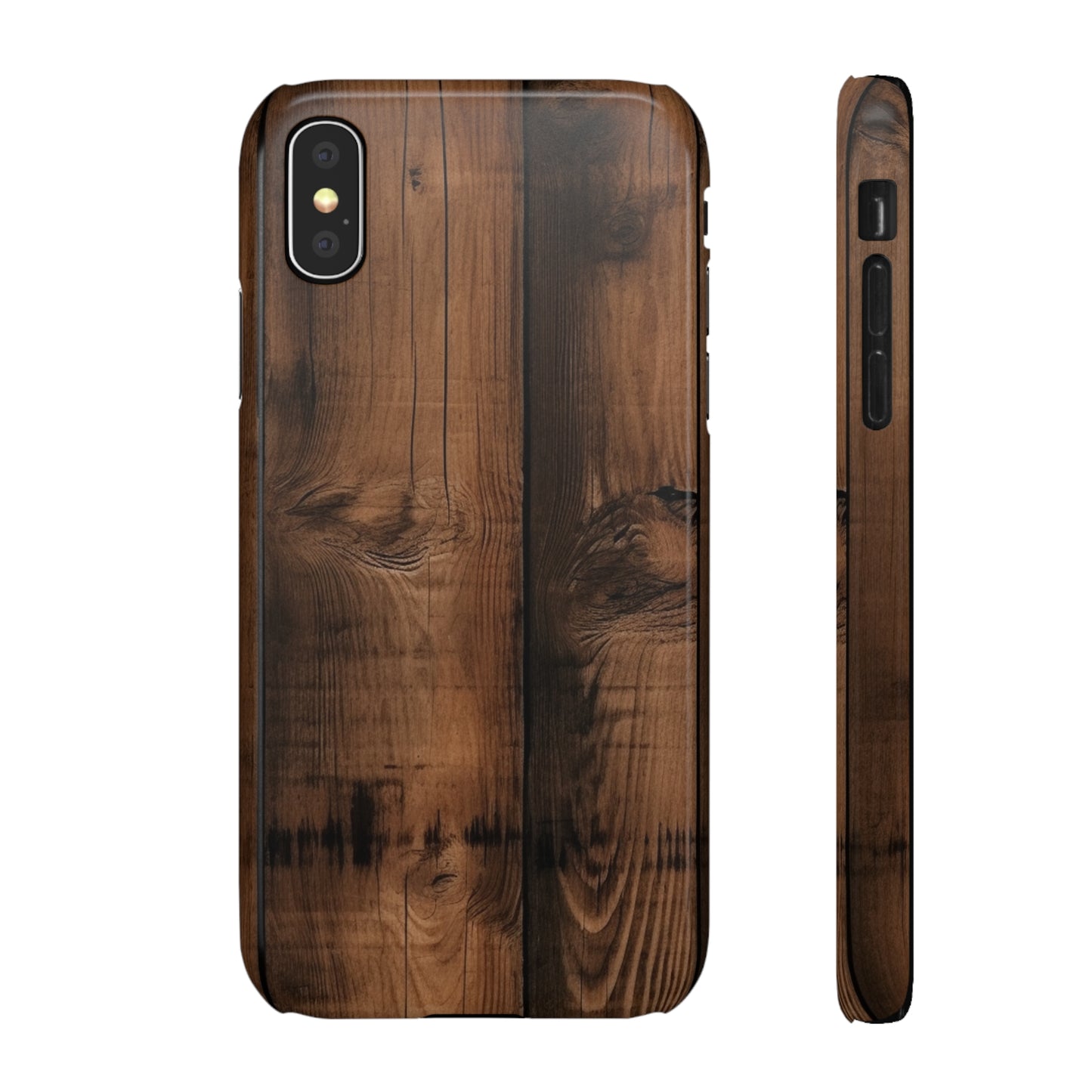 Rustic Wood Snap Case