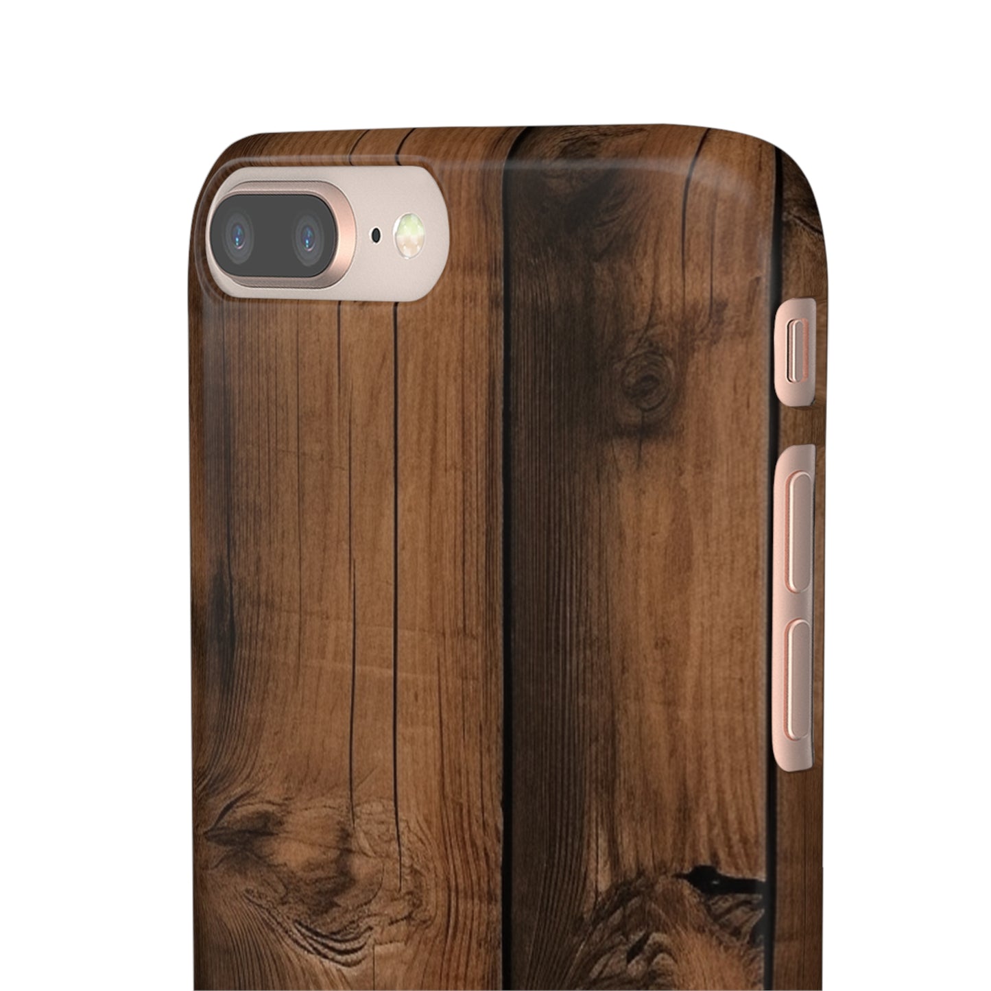 Rustic Wood Snap Case