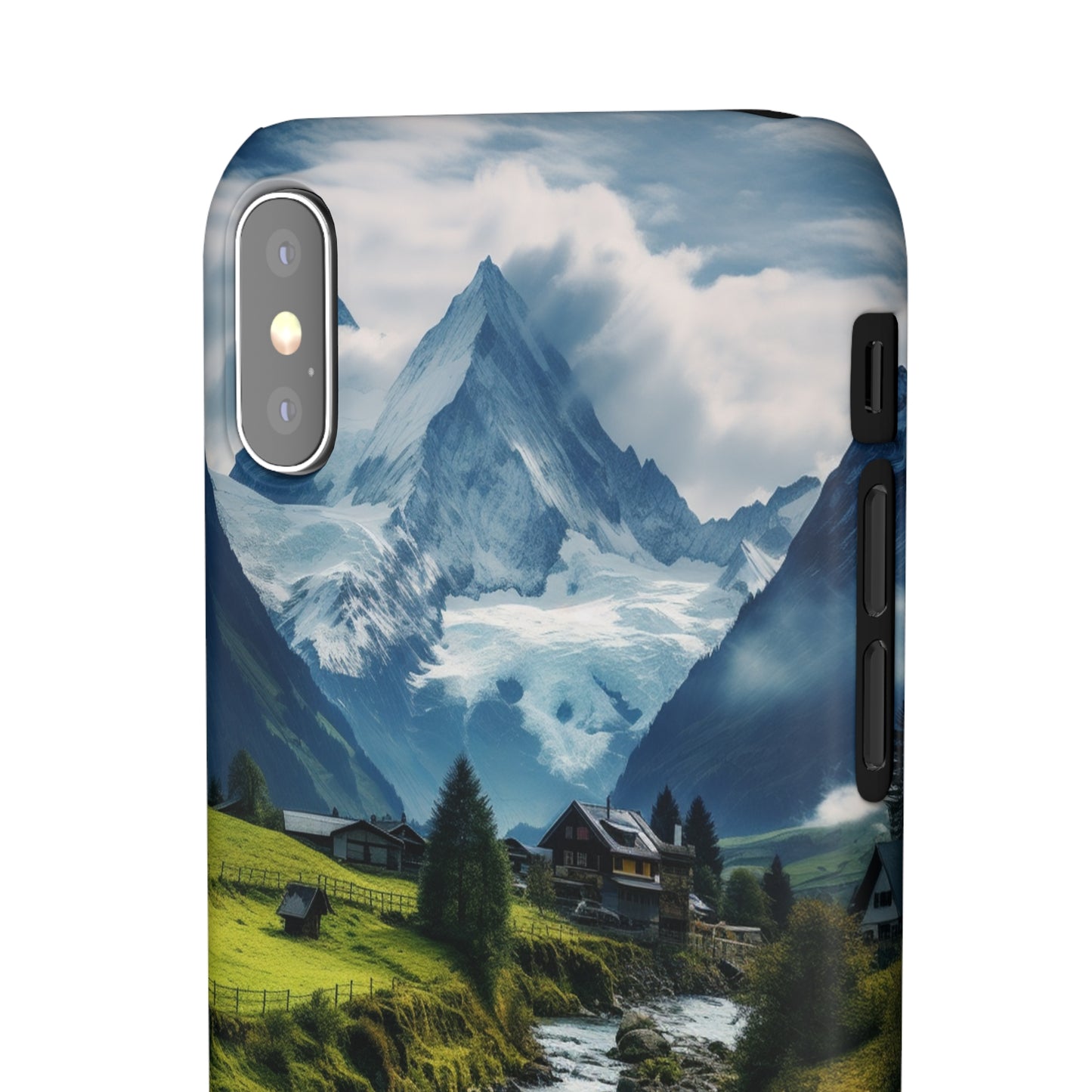 Swiss Alps Snap Case