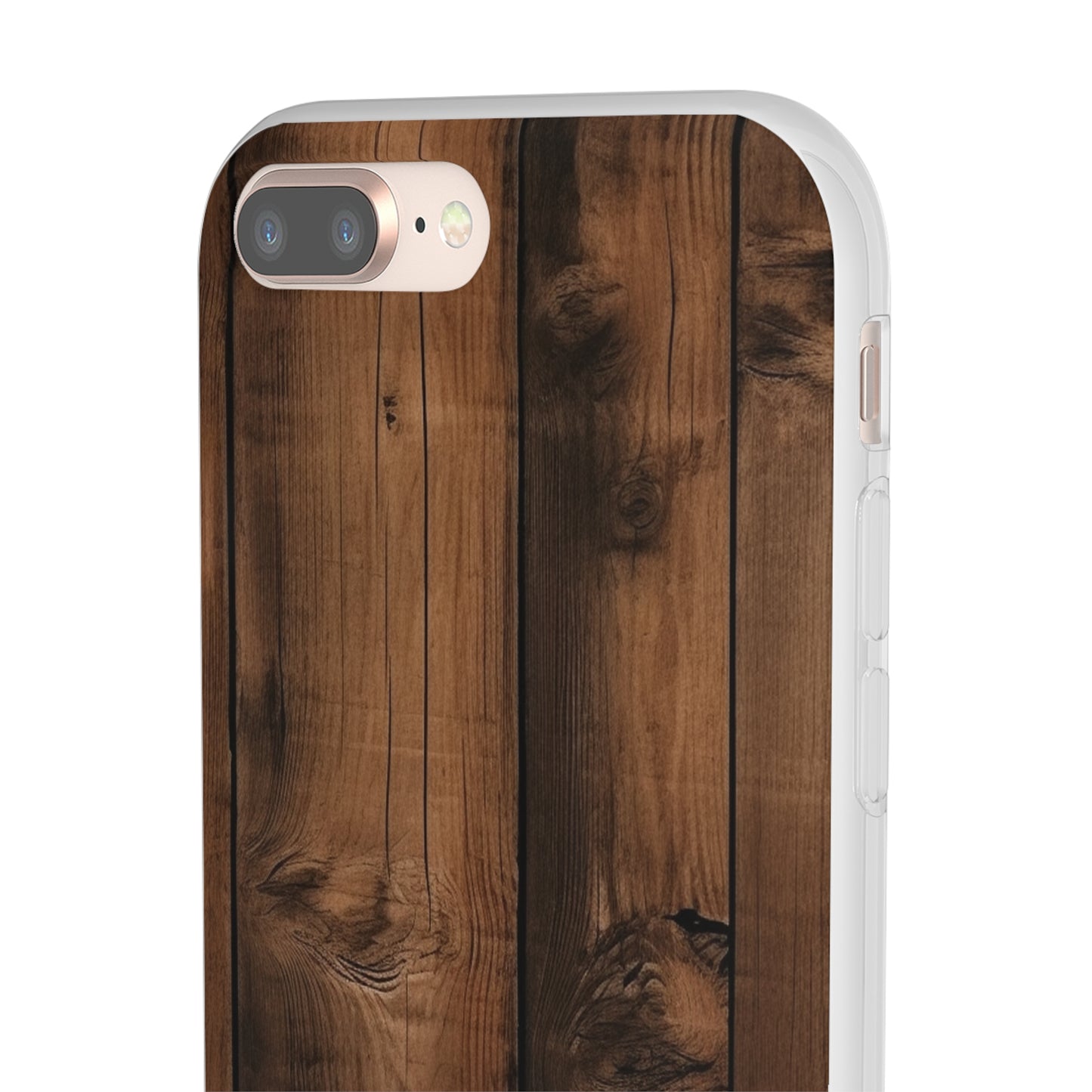 Rustic Wood Flex Case