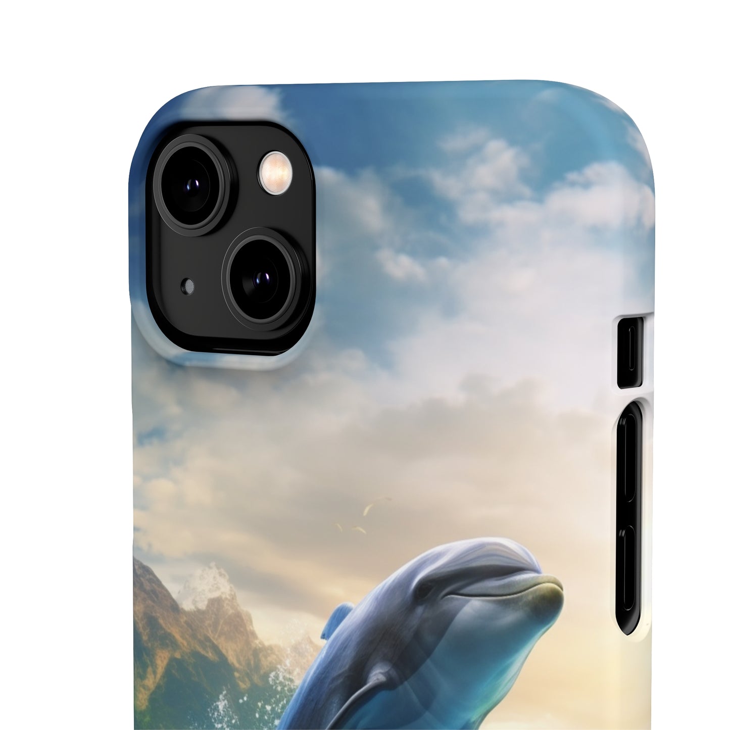 Jumping Dolphin Snap Case