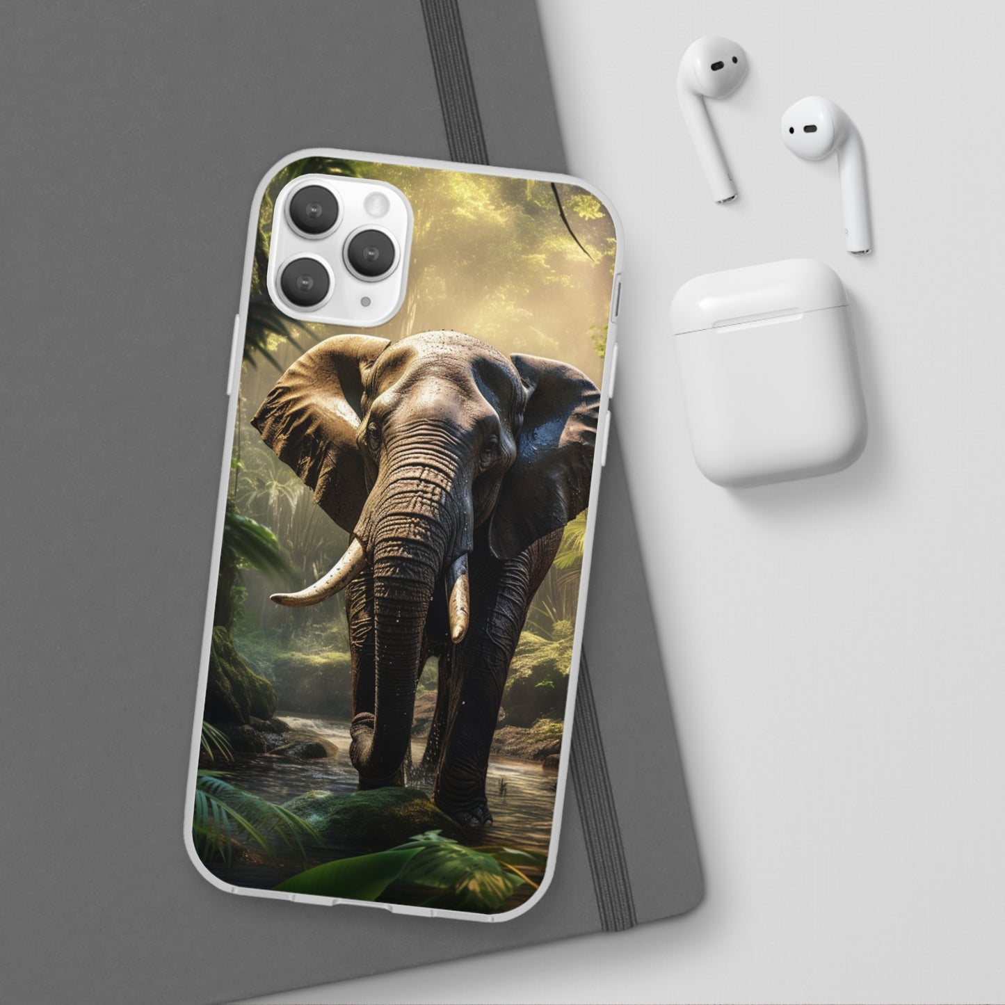 Jungle Elephant Flex Case