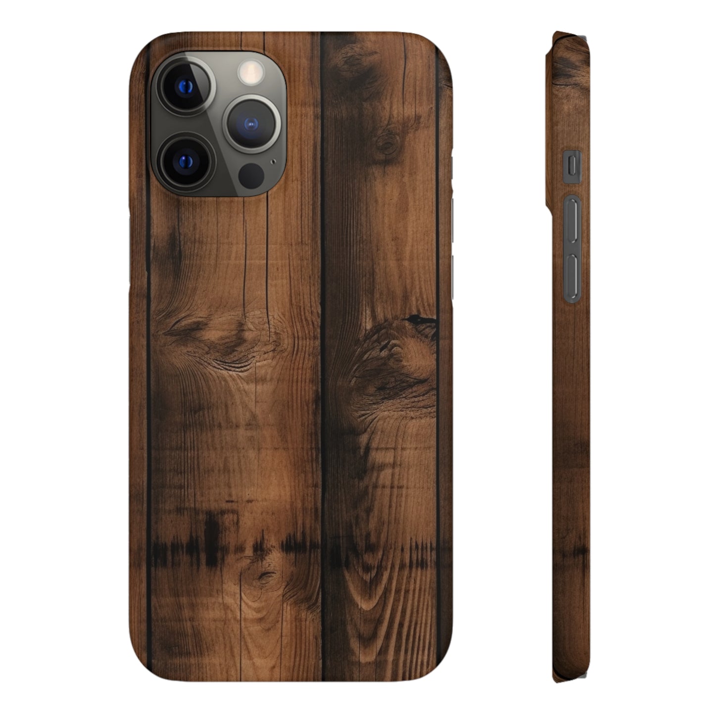 Rustic Wood Snap Case