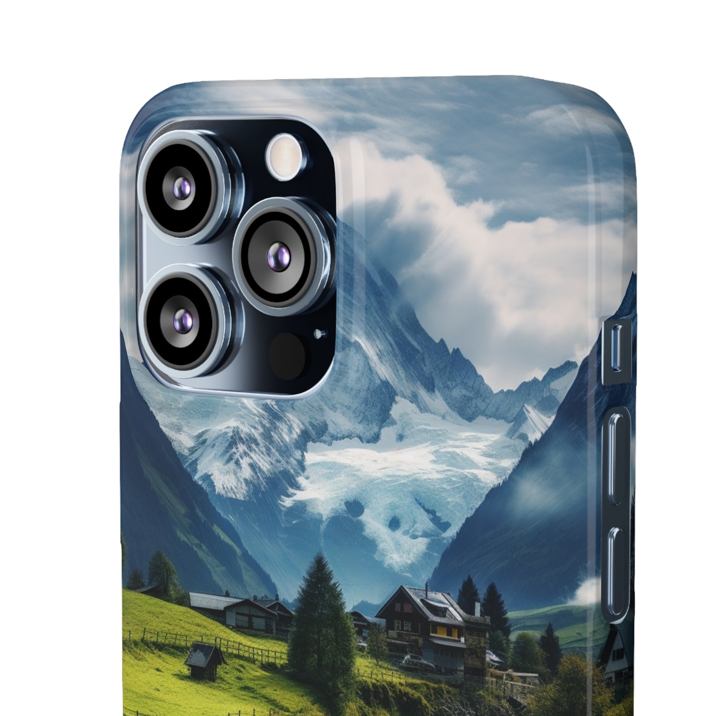 Swiss Alps Snap Case