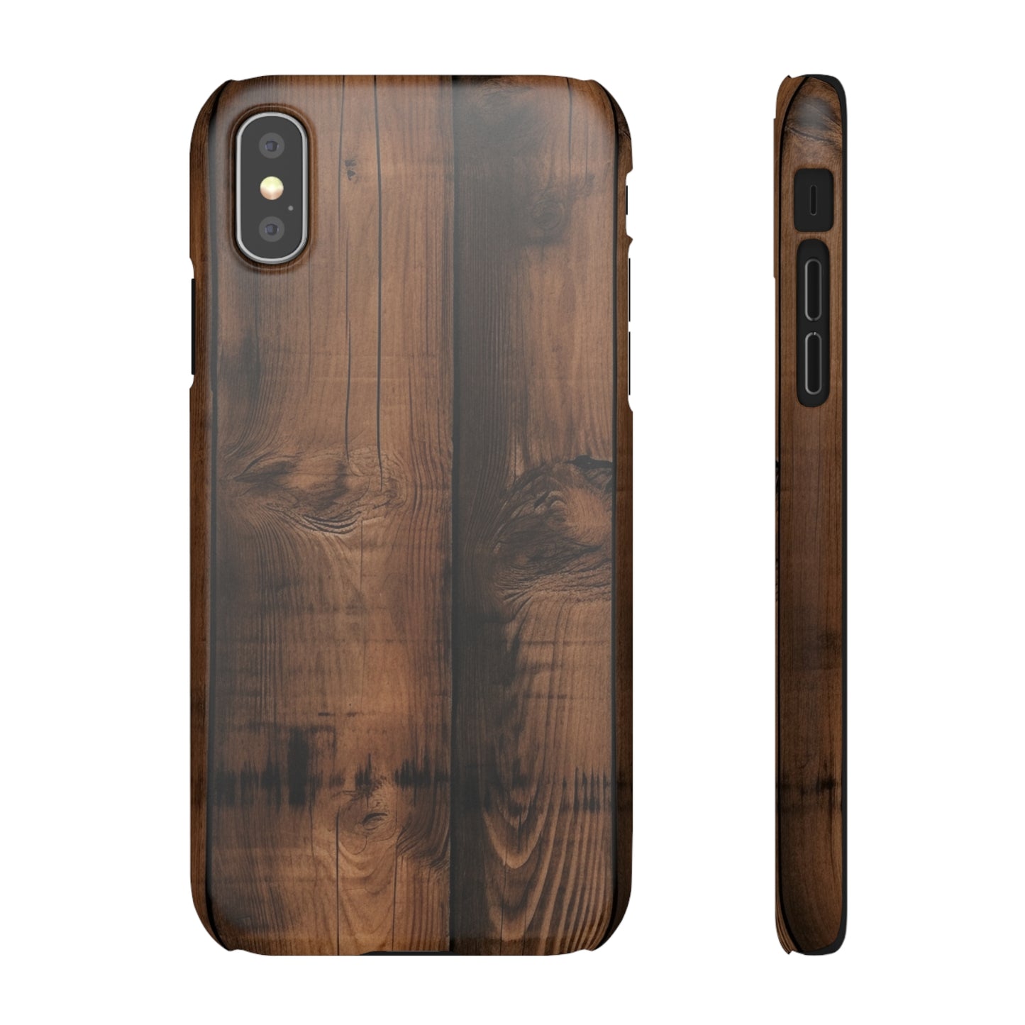 Rustic Wood Snap Case